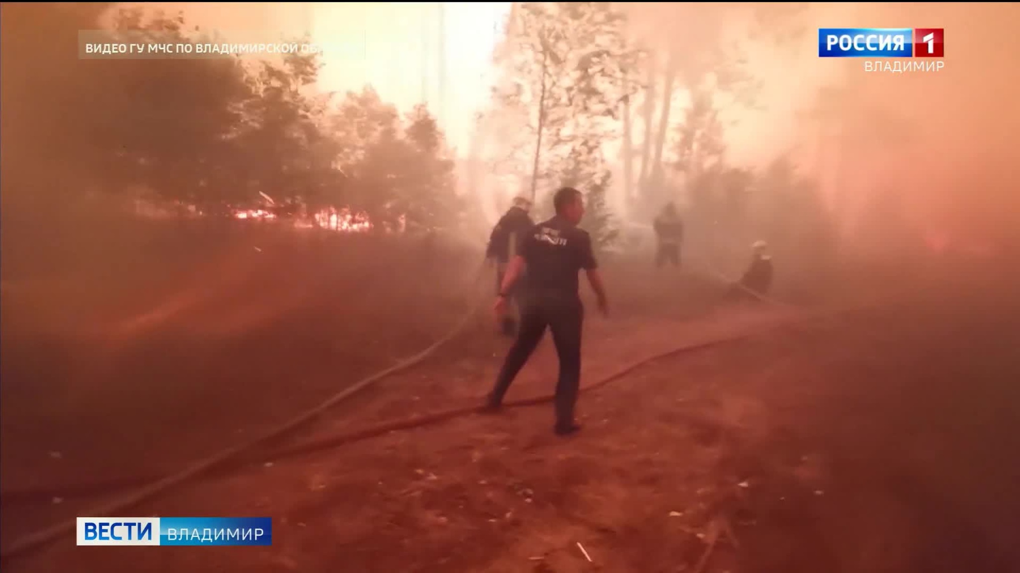 Во Владимирской области установлен наивысший – пятый  – класс пожарной опасности