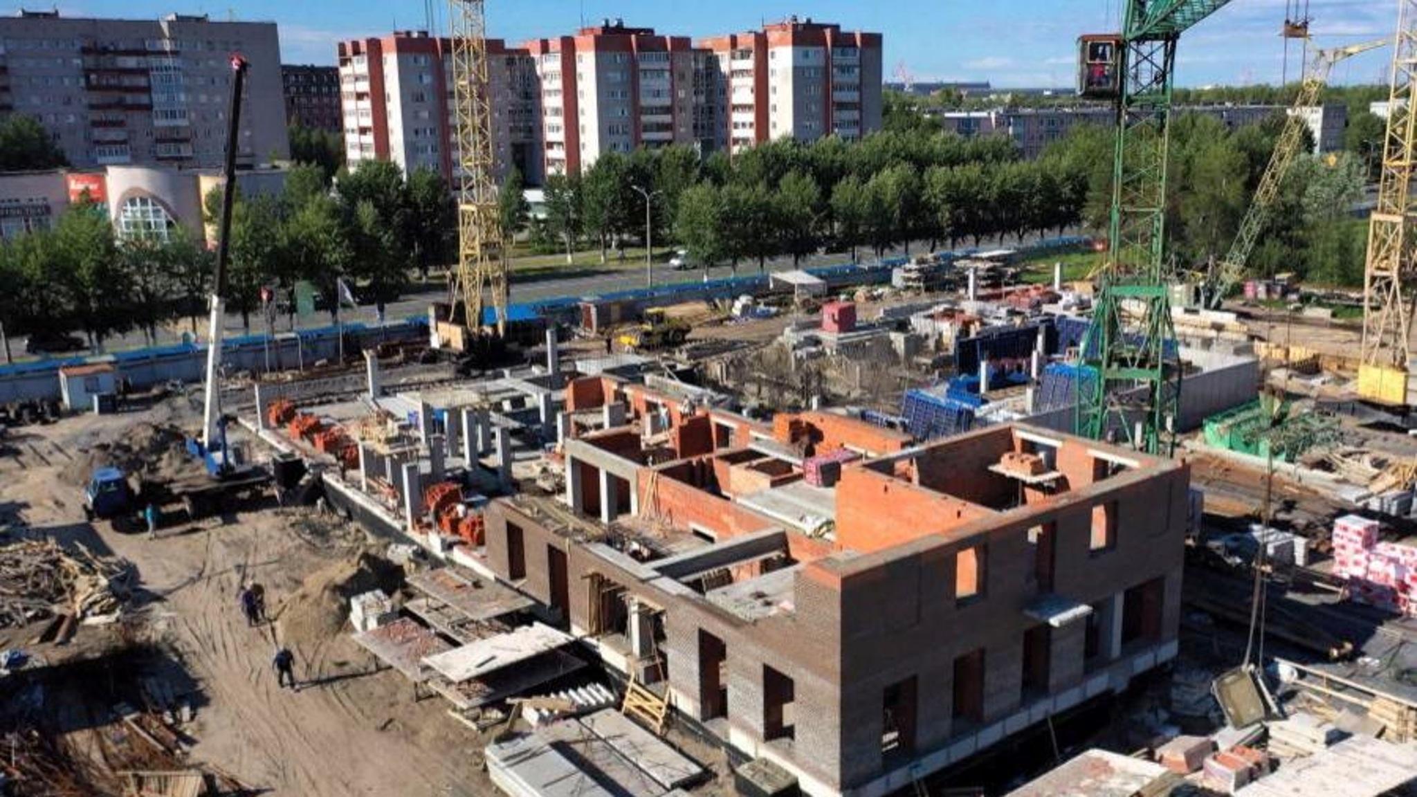 В Северодвинске федеральный застройщик реализует крупные инвестпроекты