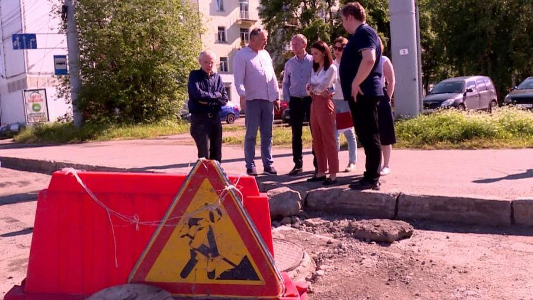 Опасные участки на дорогах Архангельска проверили депутаты городской Думы