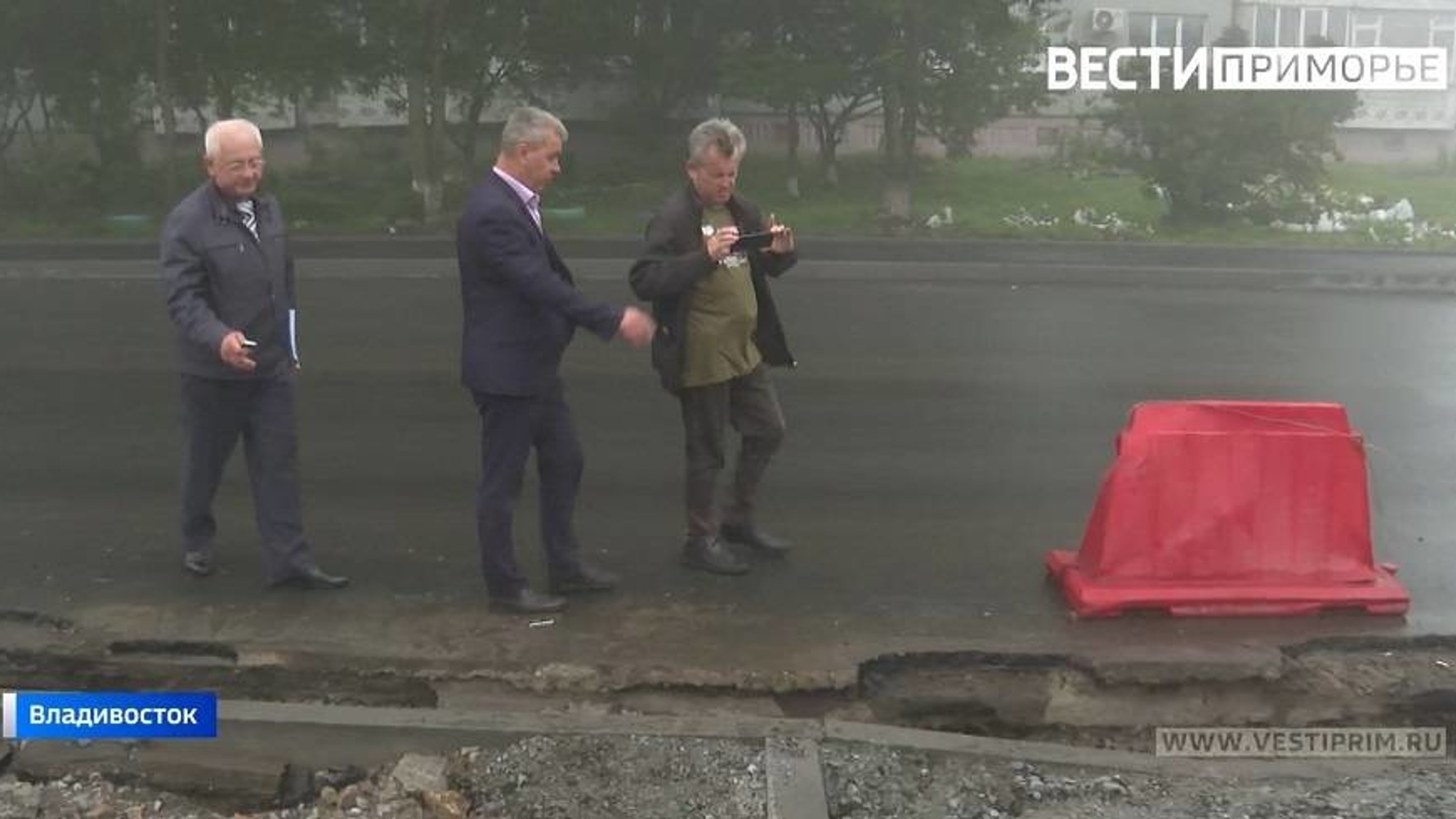 Общественники во Владивостоке оценивают ход дорожных работ