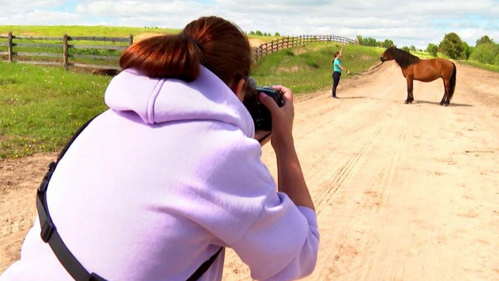 Кенозерский национальный парк организовал фотосессию "мезенок"