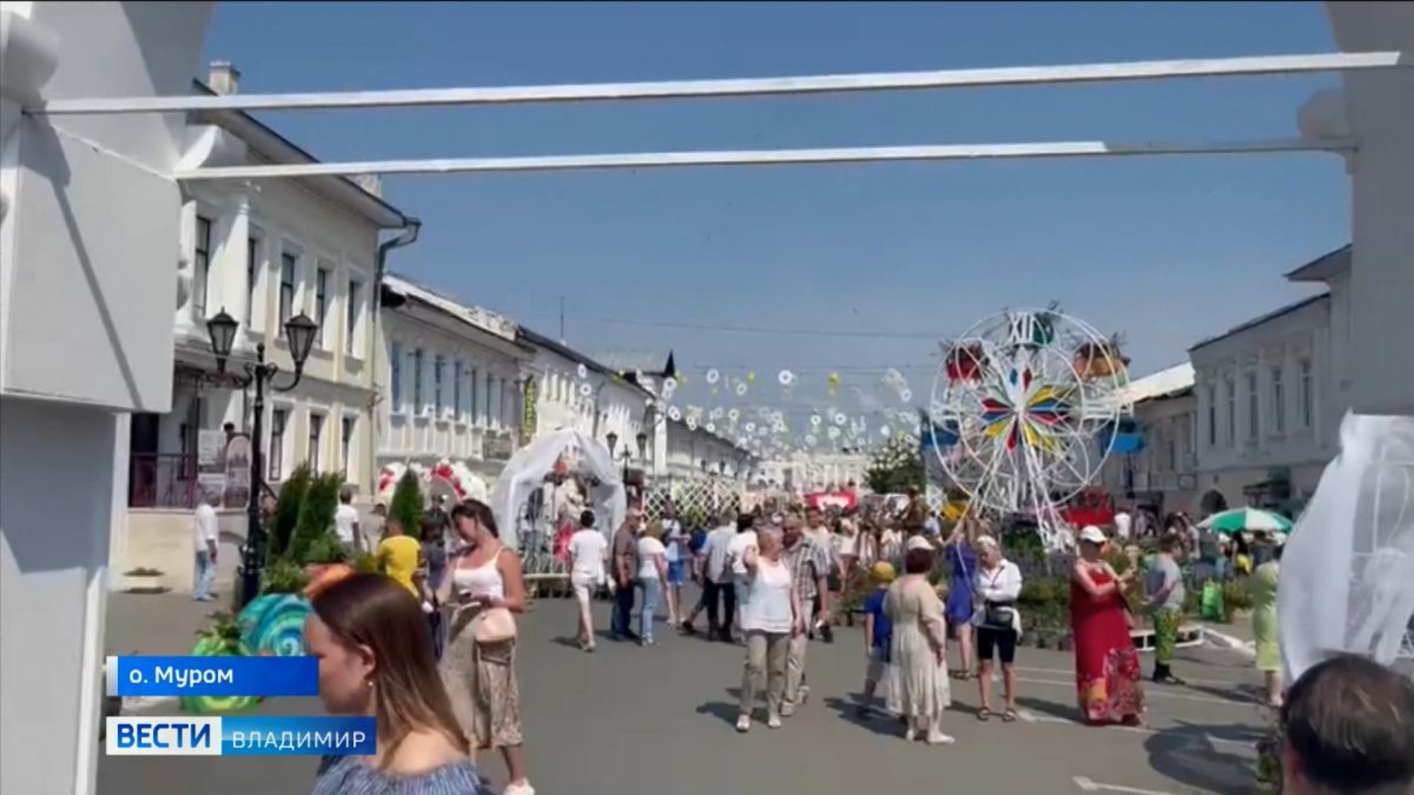В Муроме прошли торжества в День семьи, любви и верности