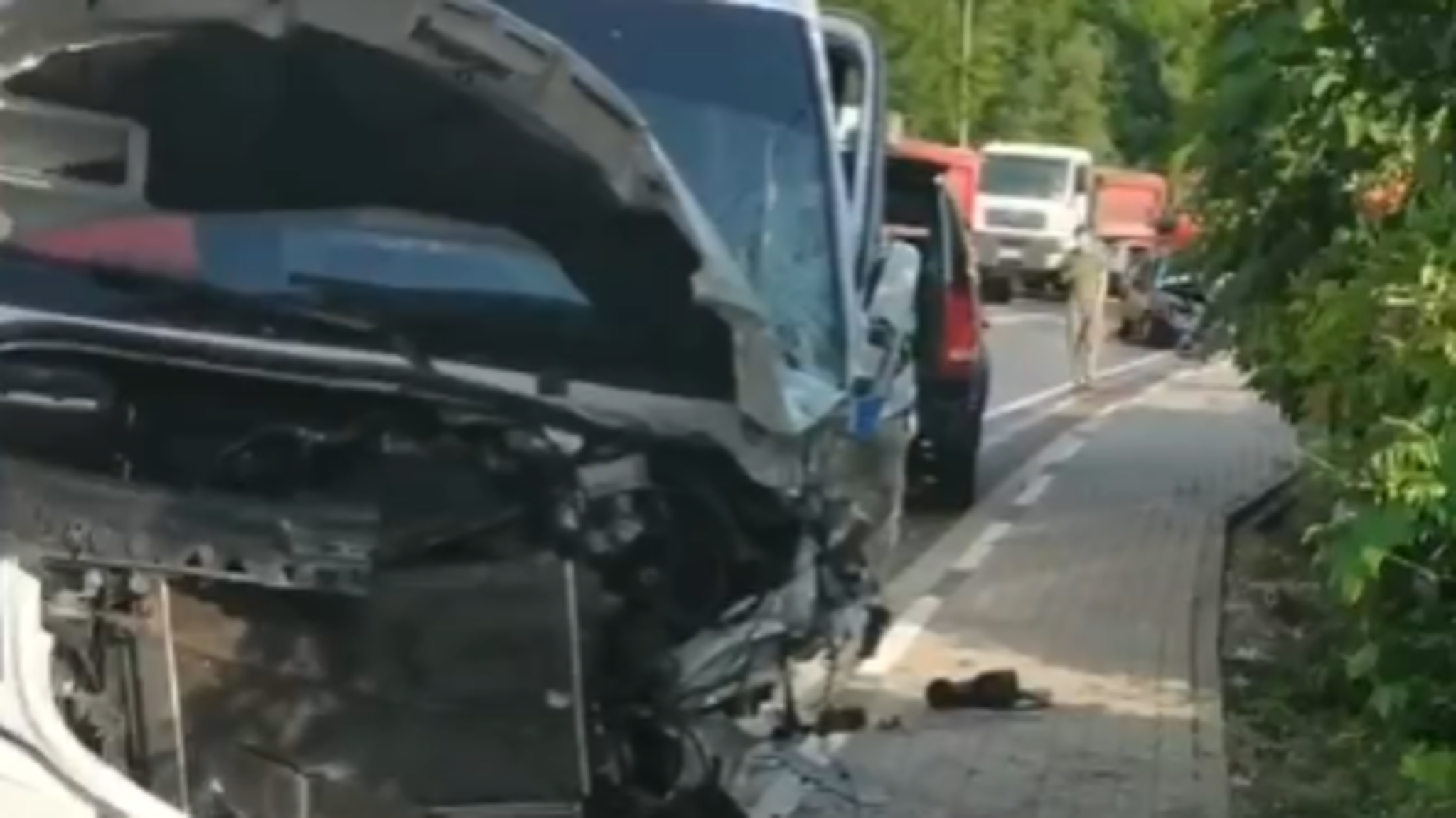 Девятилетний ребенок пострадал в массовой аварии в районе Геленджика