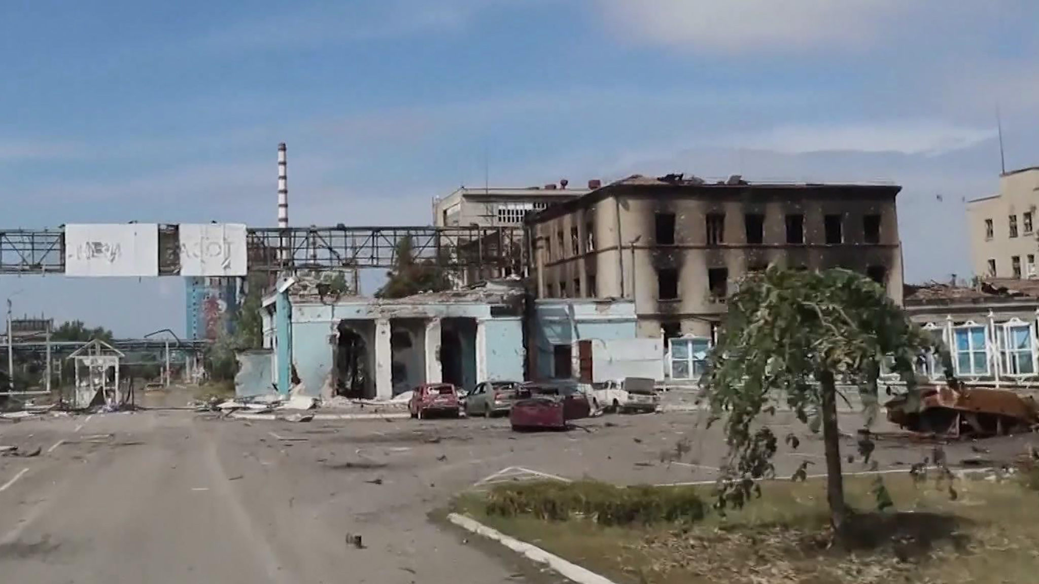 Химкомбинат "Азот" в Северодонецке возвращается к жизни