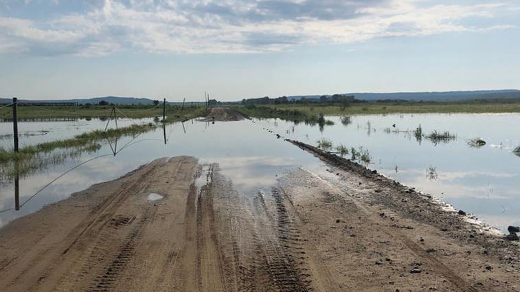 Уровень воды в районе Нововоскресеновки поднялся на 20 сантиметров