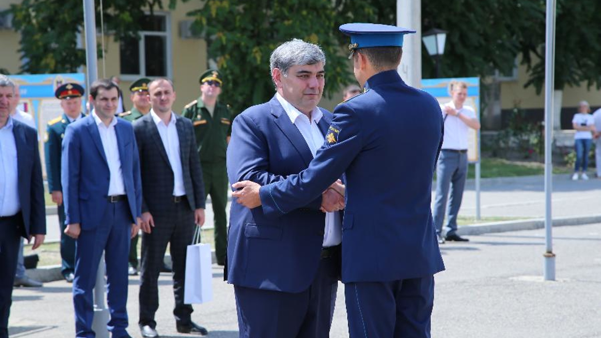 Глава КБР Казбек Коков принял участие в юбилее бригады войсковой части 31681 в Прохладном