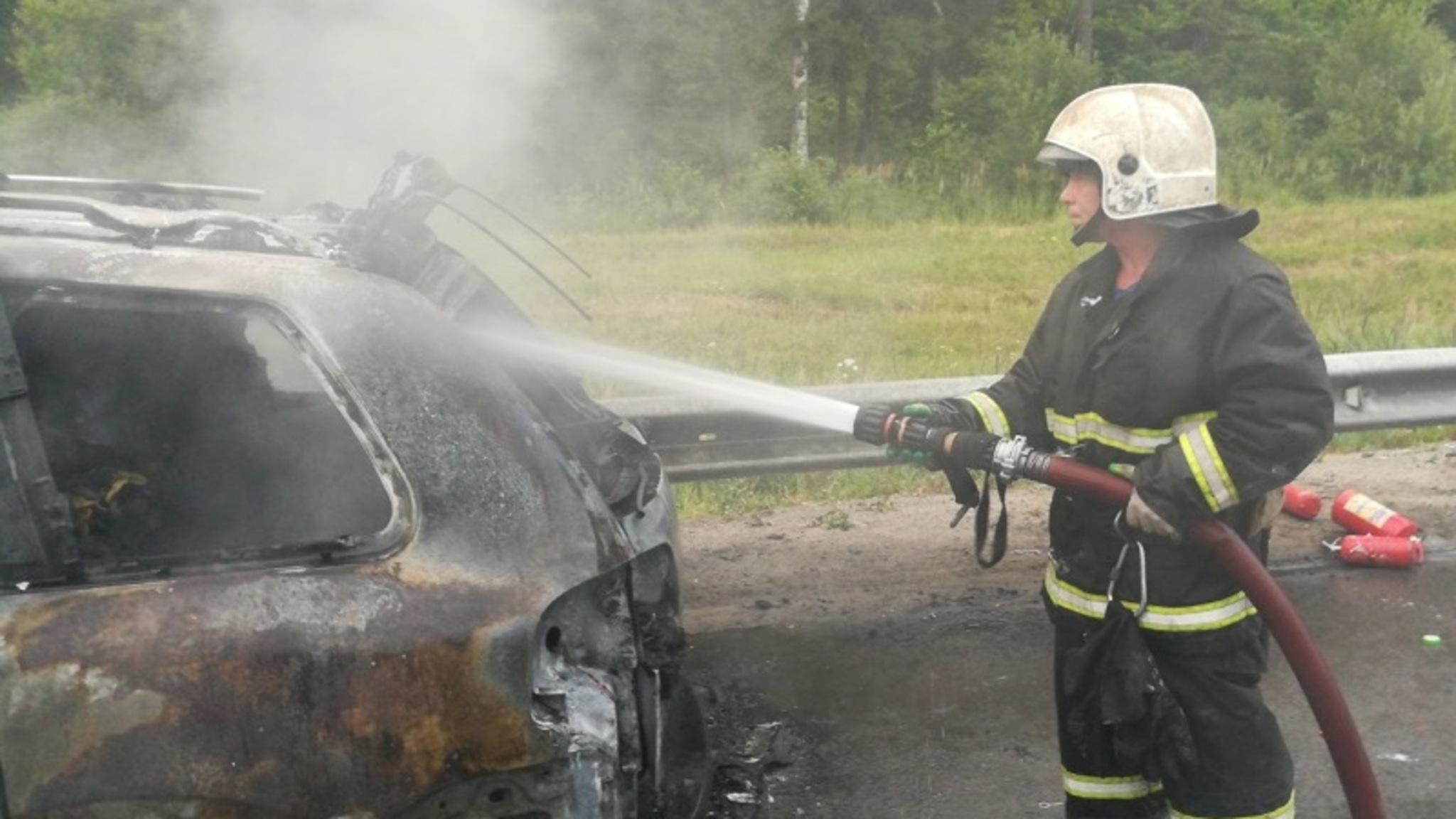 Во Владимирском регионе вновь горят автомобили