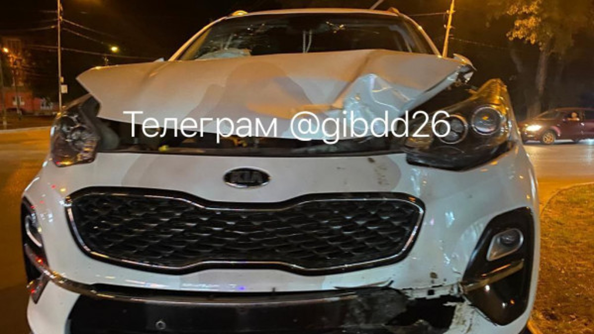 Неопытный водитель спровоцировал серьёзную аварию в Георгиевске