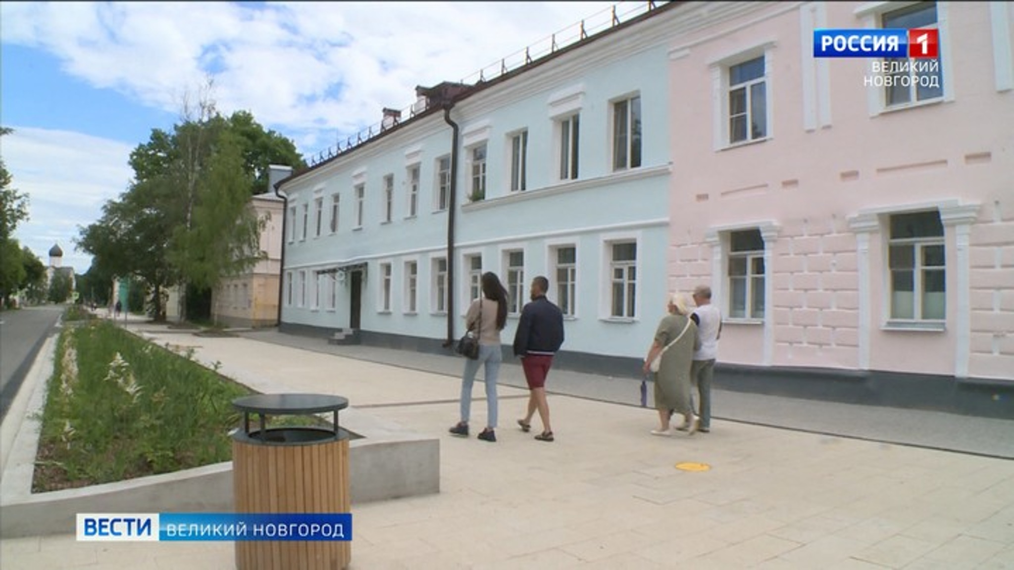 Ильина улица в исторической части Великого Новгорода продолжает преображаться