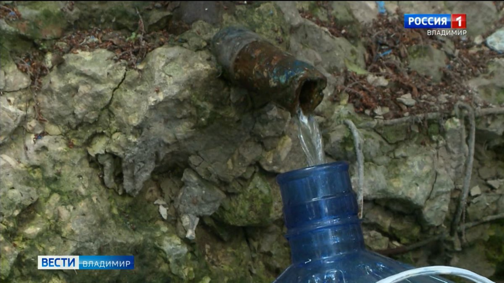 Корреспонденты "Вестей" выяснили, безопасна ли вода в одном из родников Владимира