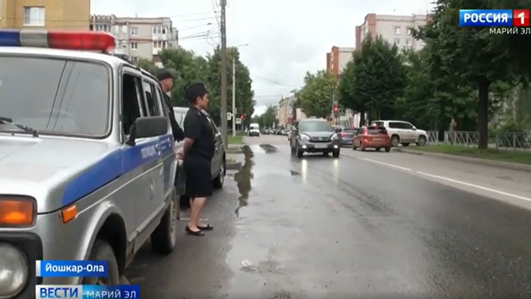 Пешеходов и велосипедистов проверили на соблюдение ПДД в Йошкар-Оле