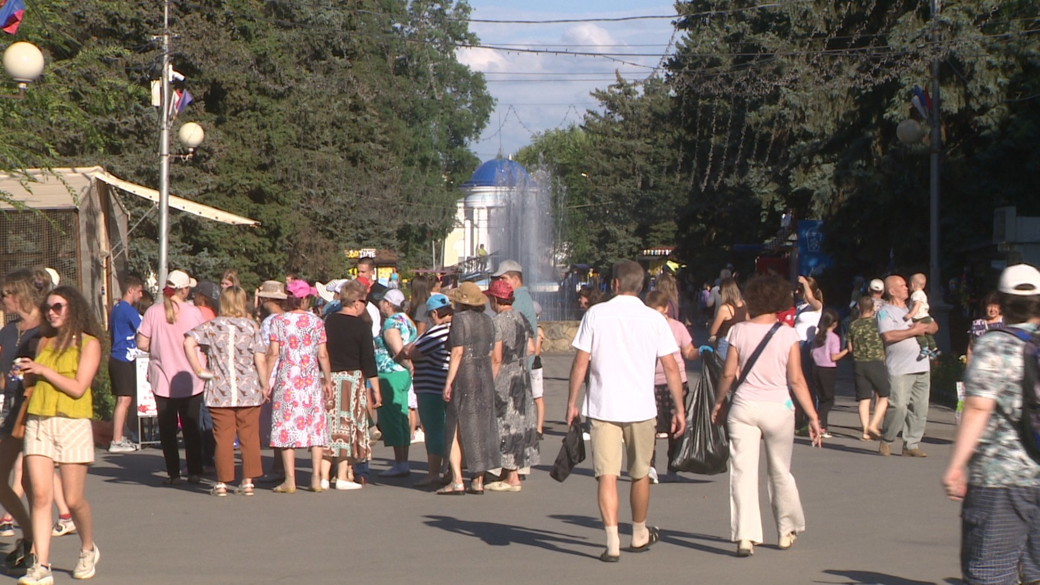 Празднование Дня города в Волжском начали с семейного праздника