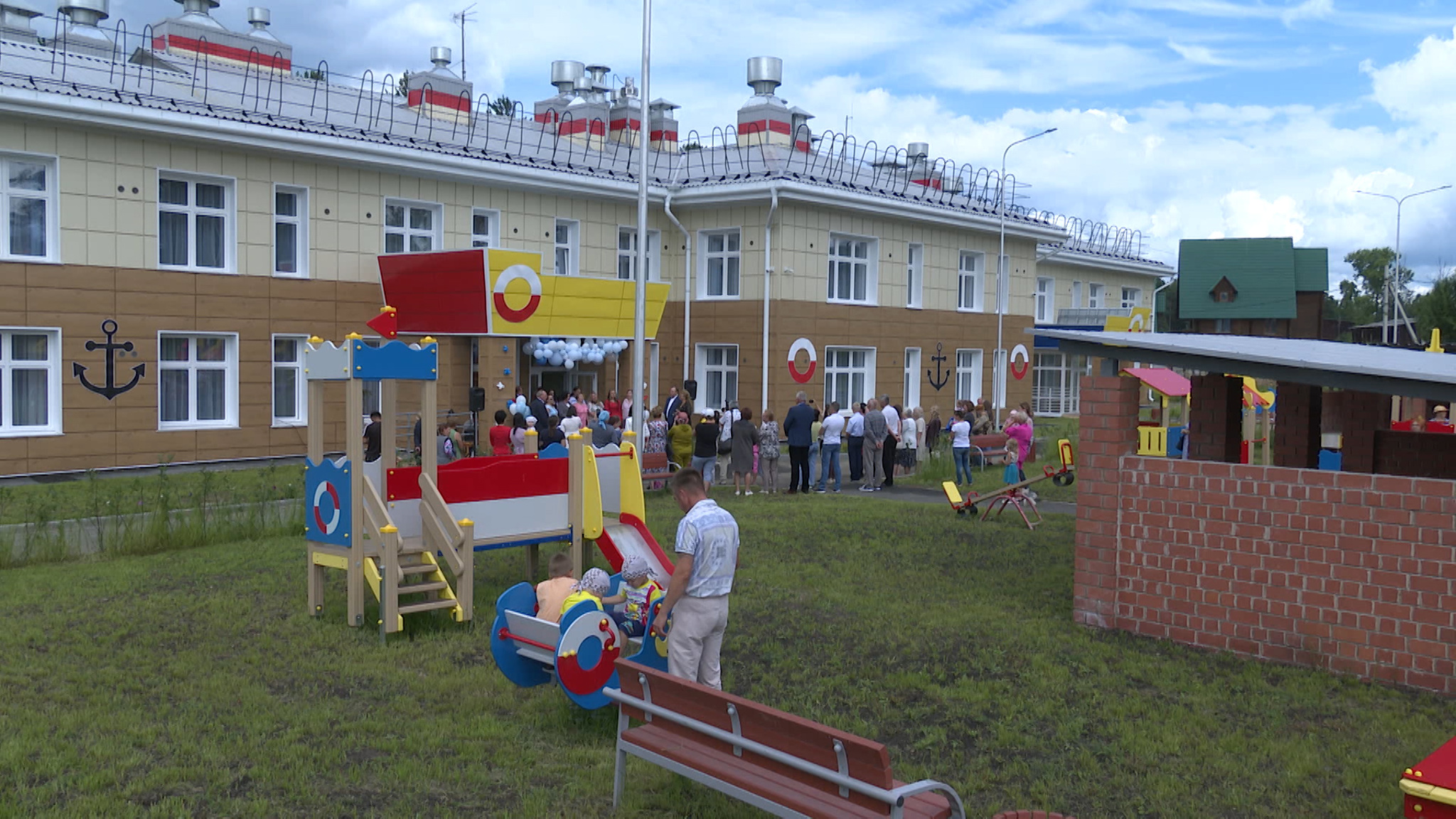 Детский сад на 140 мест открыли в посёлке Большая Речка Иркутского района