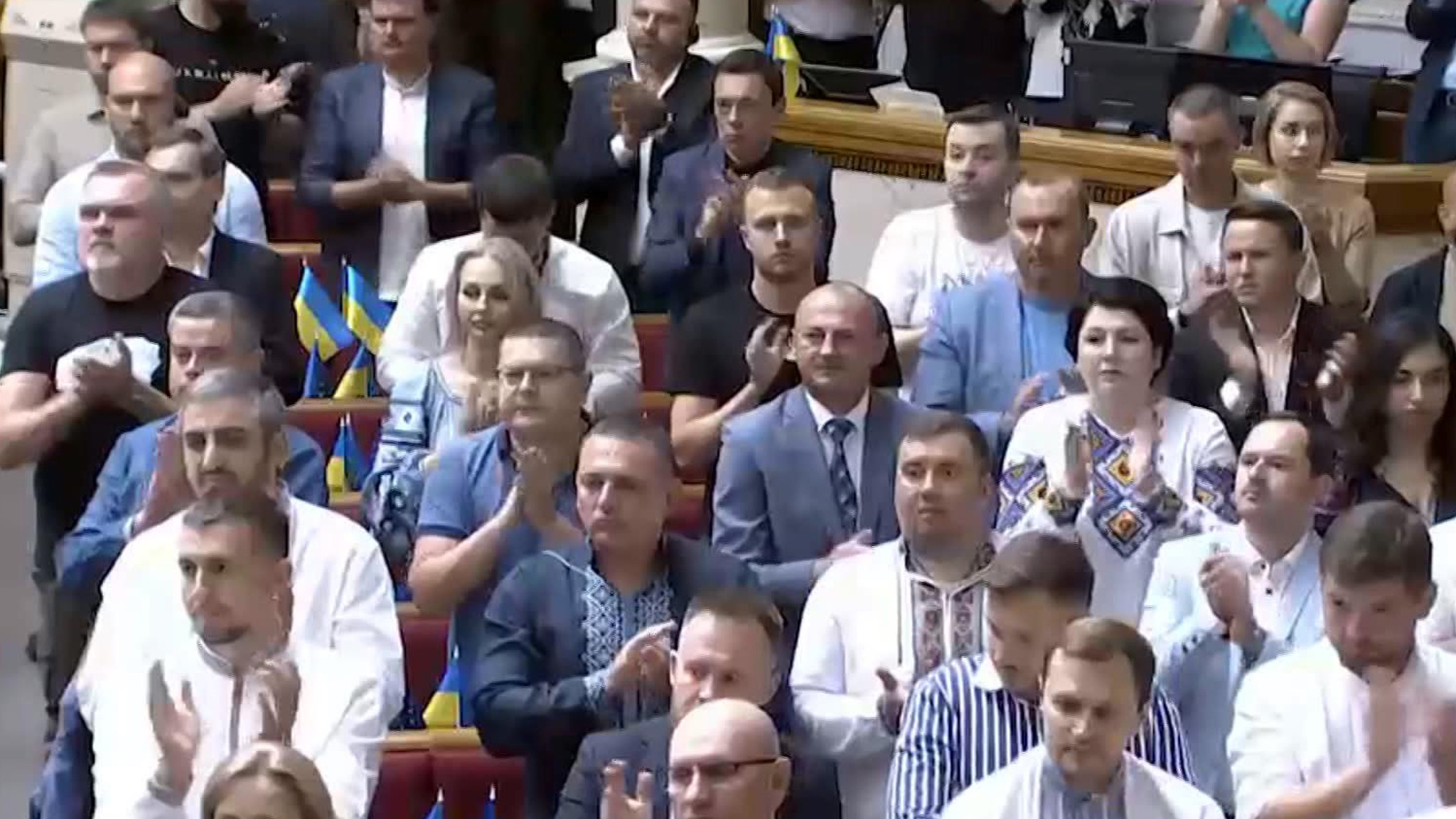 Как Украина отметила день государственности