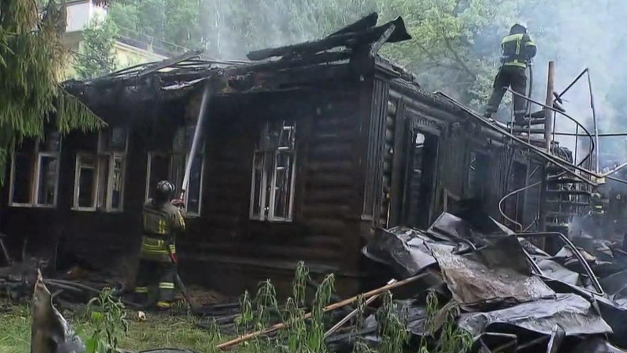 Дача Мейерхольда сгорела полностью