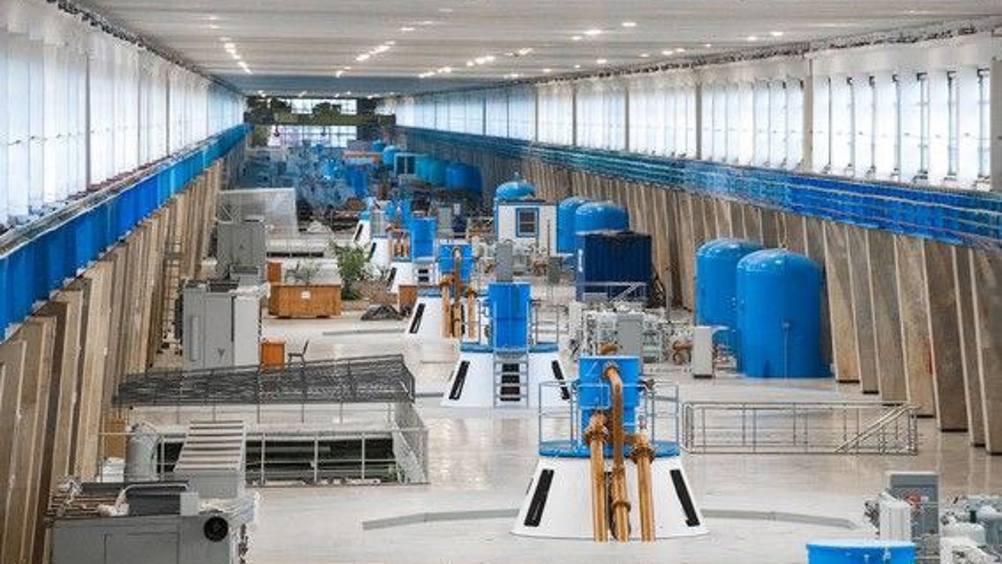 На Саратовской ГЭС приступили к модернизации гидроагрегата №15