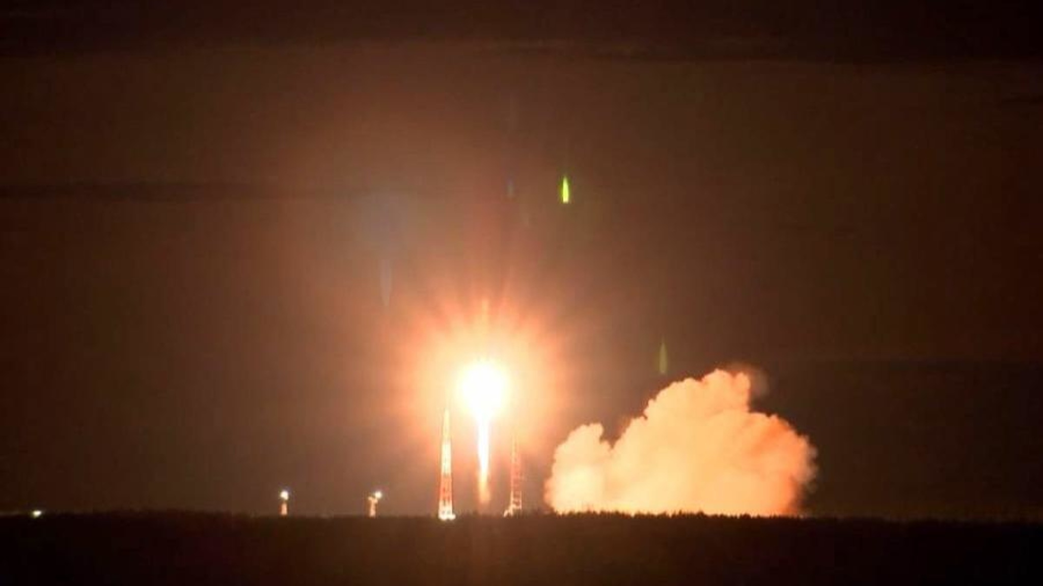 Сегодня с космодрома Плесецк успешно стартовала ракета "Союз-2"