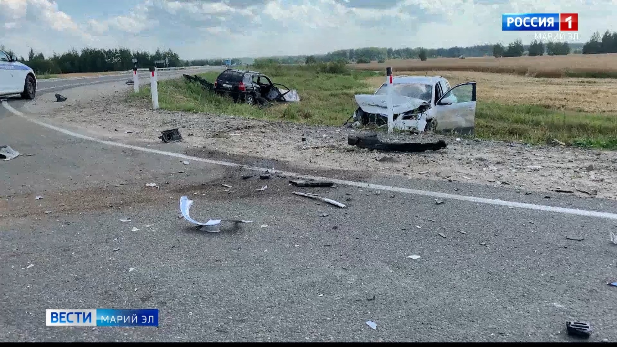 В ДТП на Объездной Йошкар-Олы погиб пассажир Kia