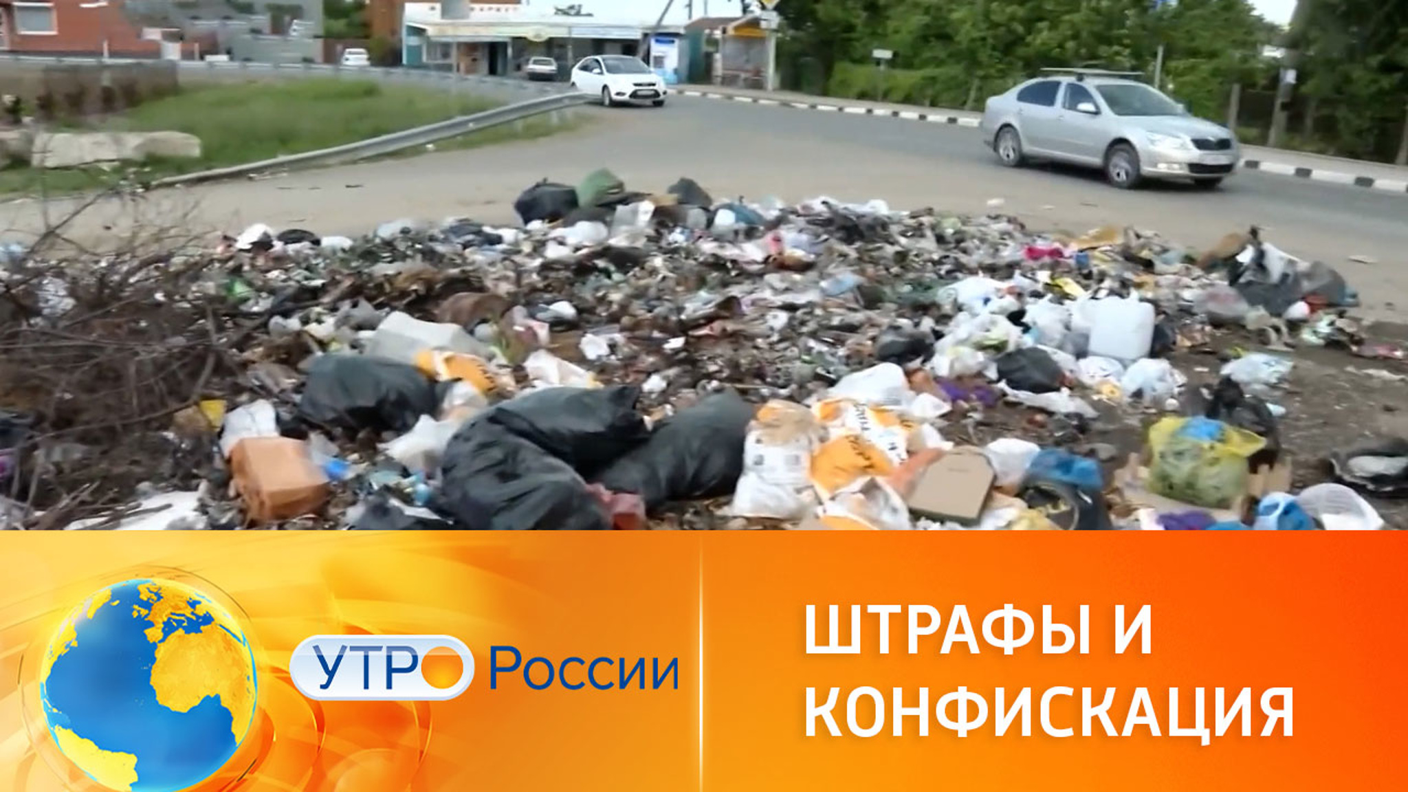 За выброс мусора из машины придется дорого заплатить