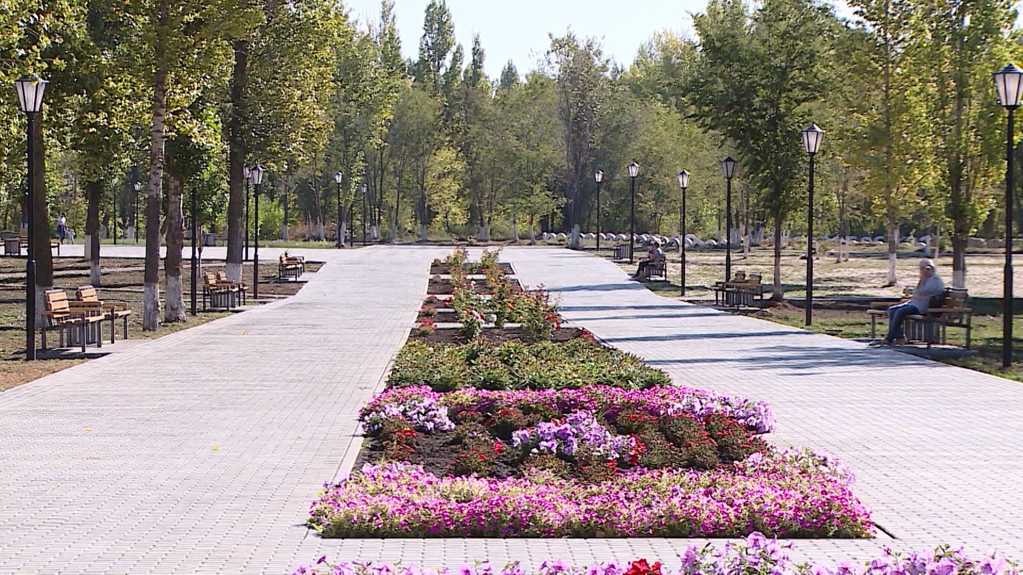 В Волгоградской области продолжается благоустройство территорий