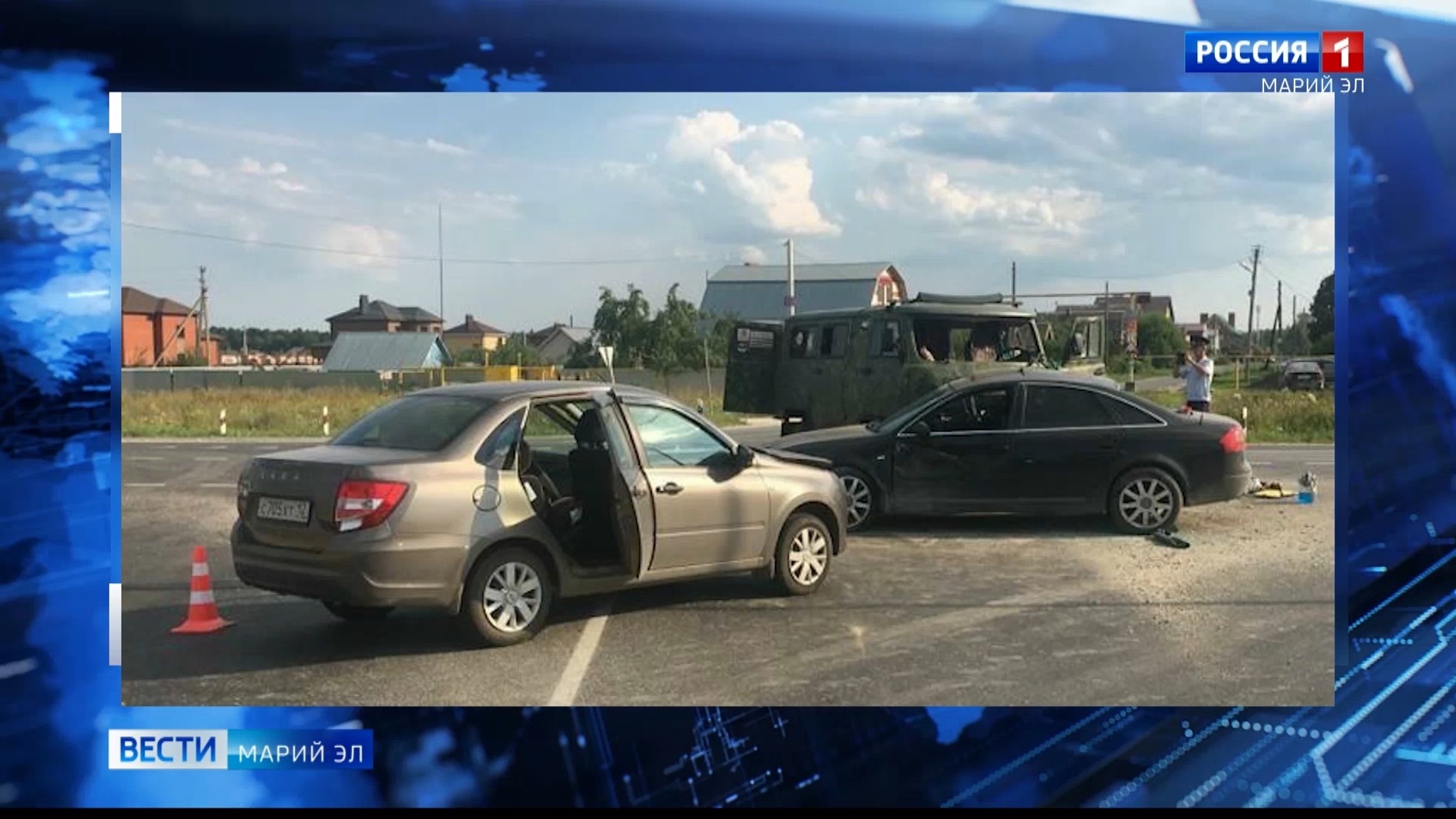 Два смертельных ДТП произошло в Марий Эл 8 августа