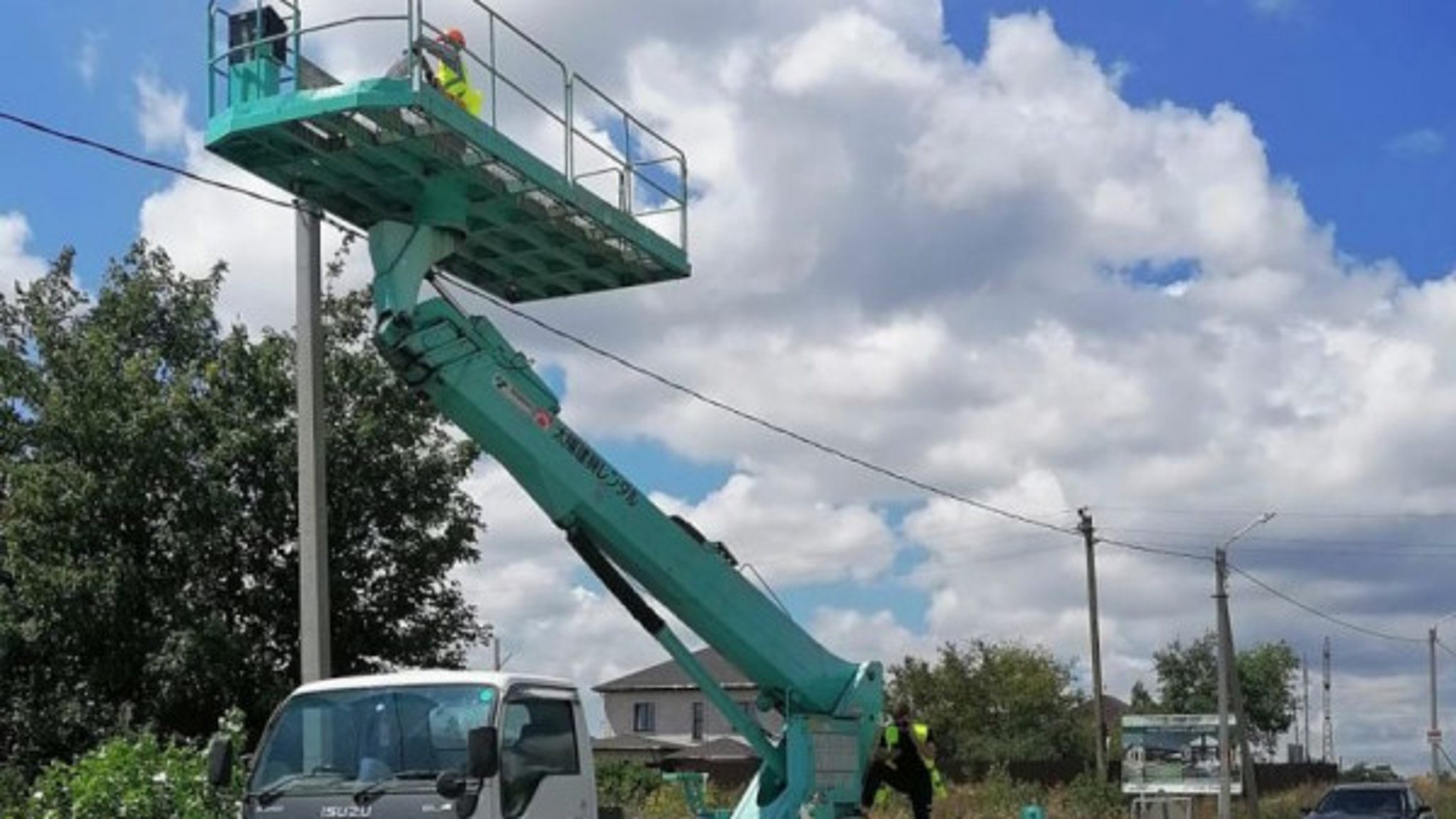 В Ессентуках началась замена уличных фонарей на более экономичные