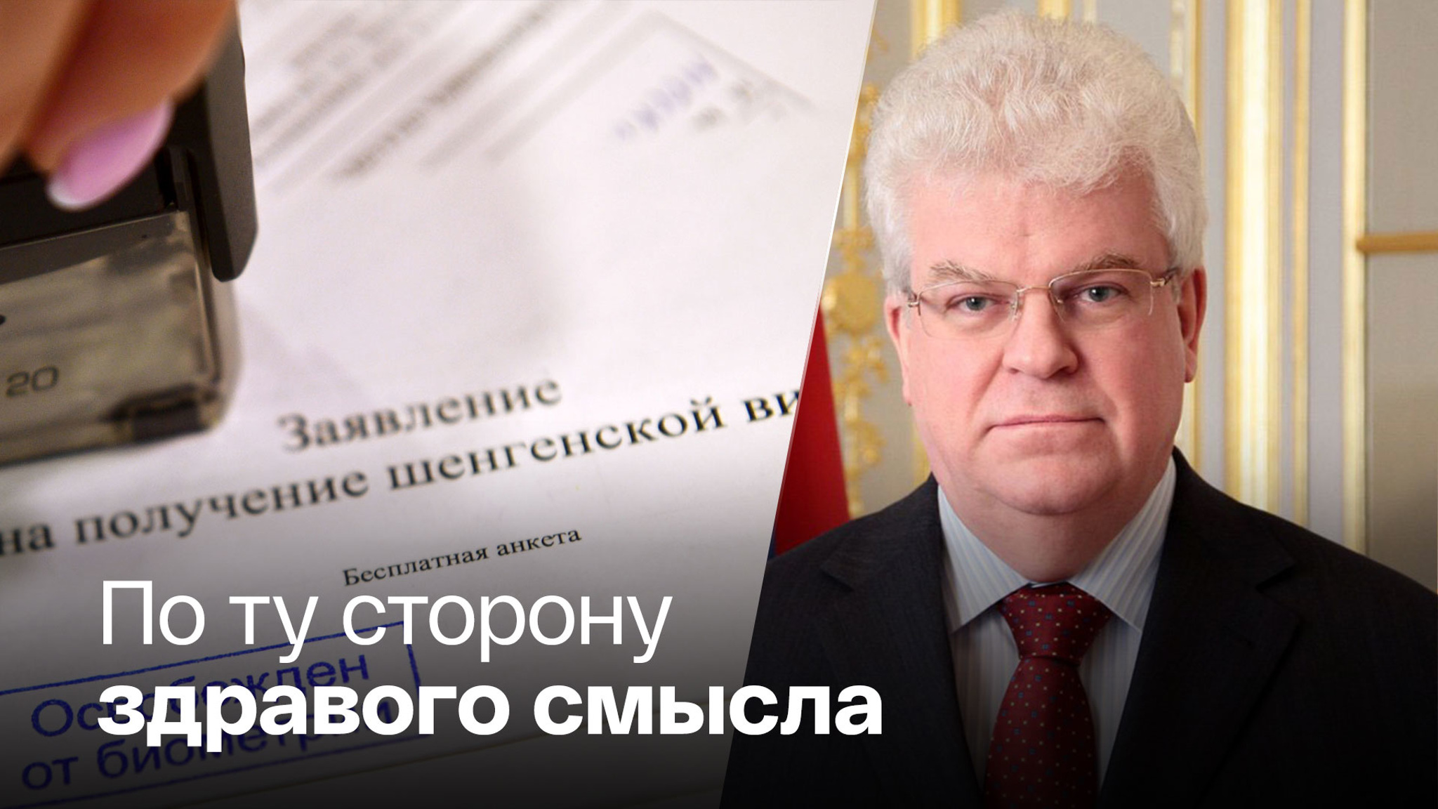 Владимир Чижов: идея запрета шенгенских виз доведет ЕС до самоизоляции