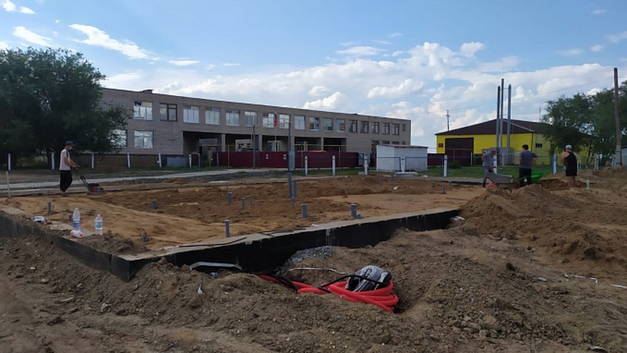 В Волгоградской области возводят сельские больницы