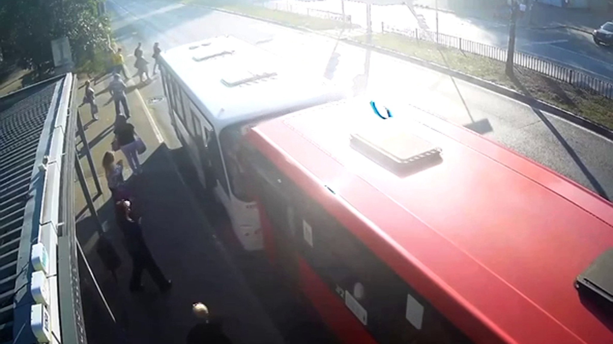 В Ярославле в столкновении двух автобусов пострадали два пассажира