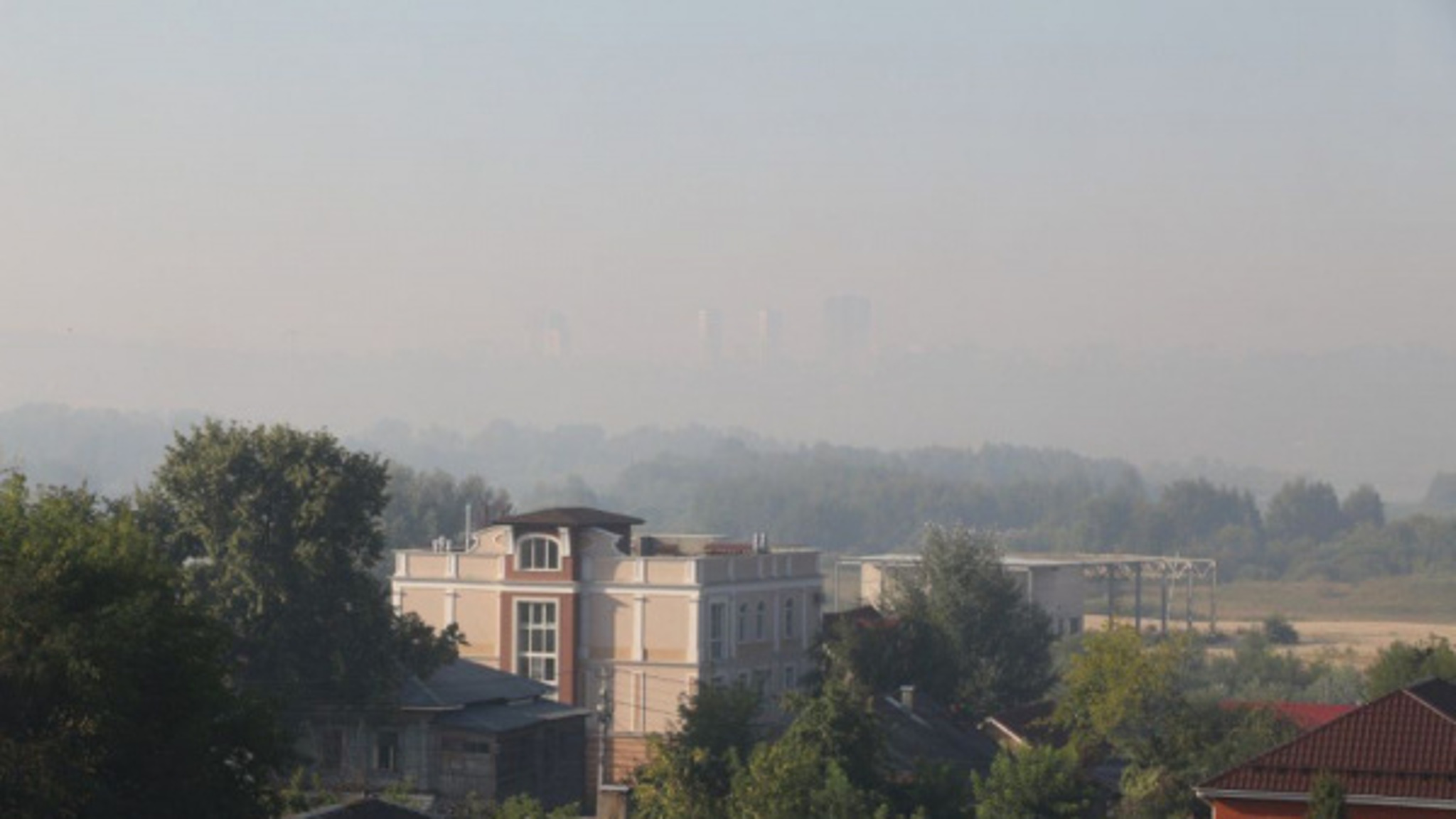 Задымление наблюдается в некоторых районах Нижнего Новгорода и Нижегородской области