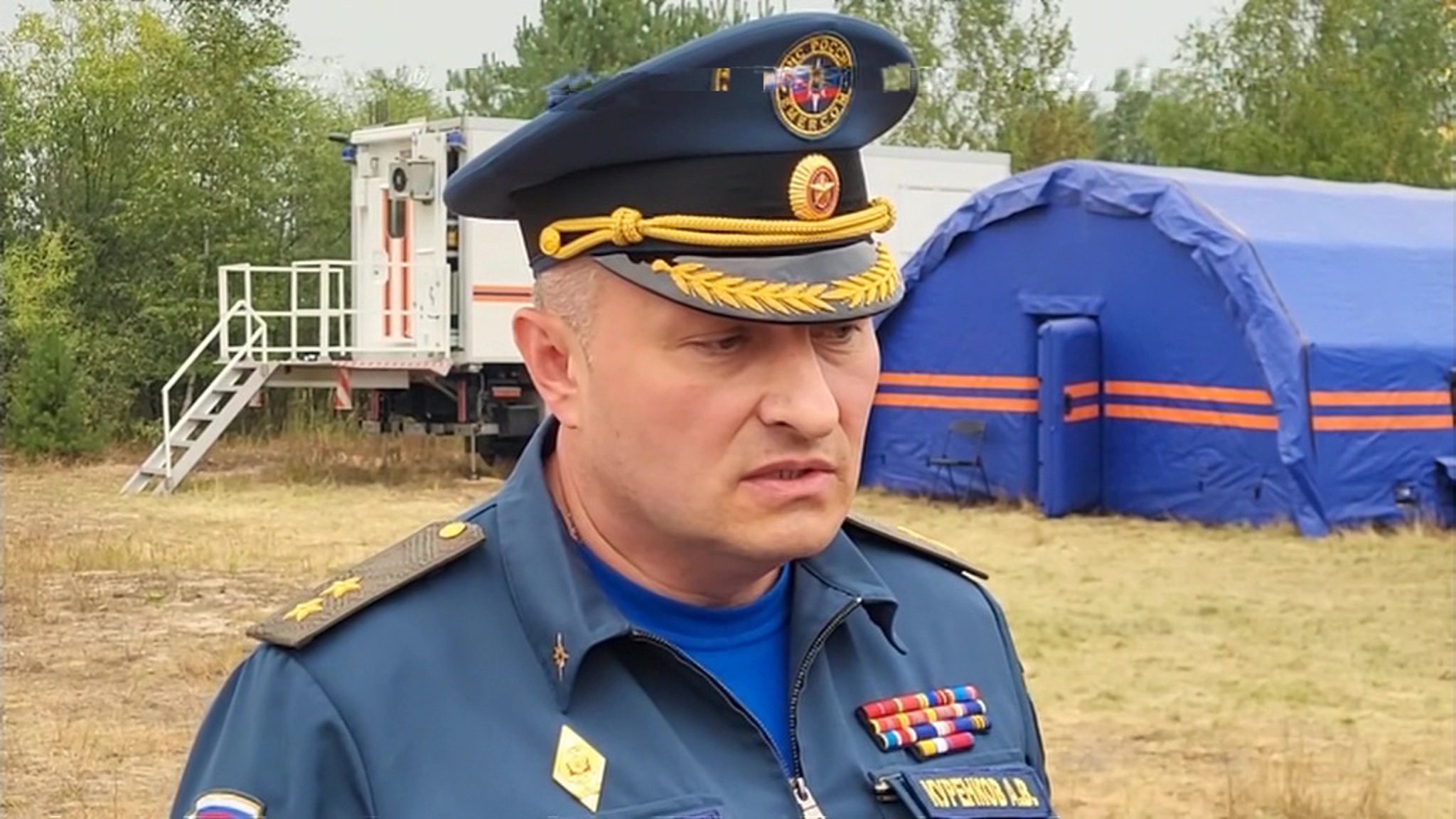Пожары в Рязанской области тушат с земли и с воздуха