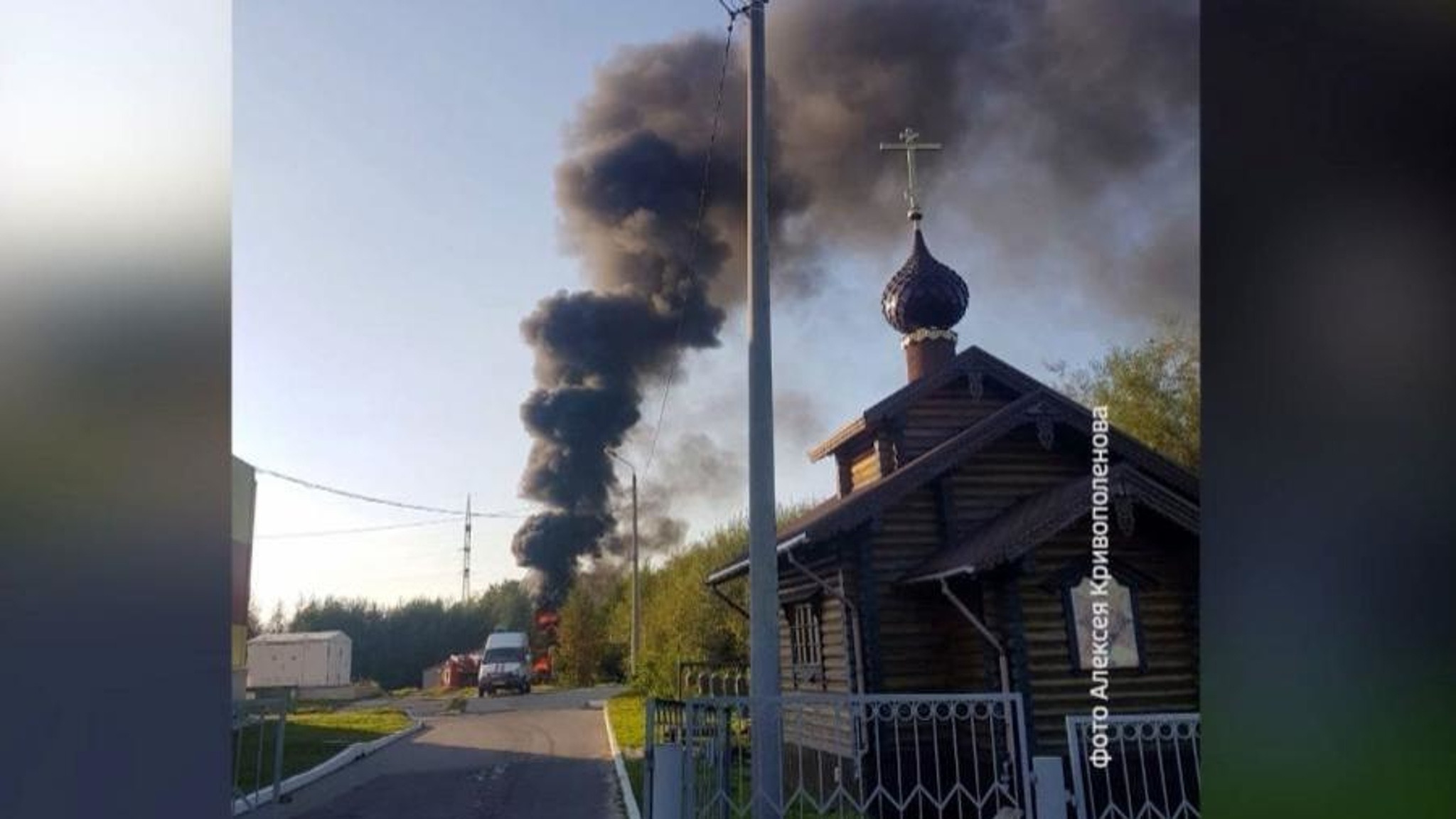 В Архангельске сегодня горели контейнерные гаражи