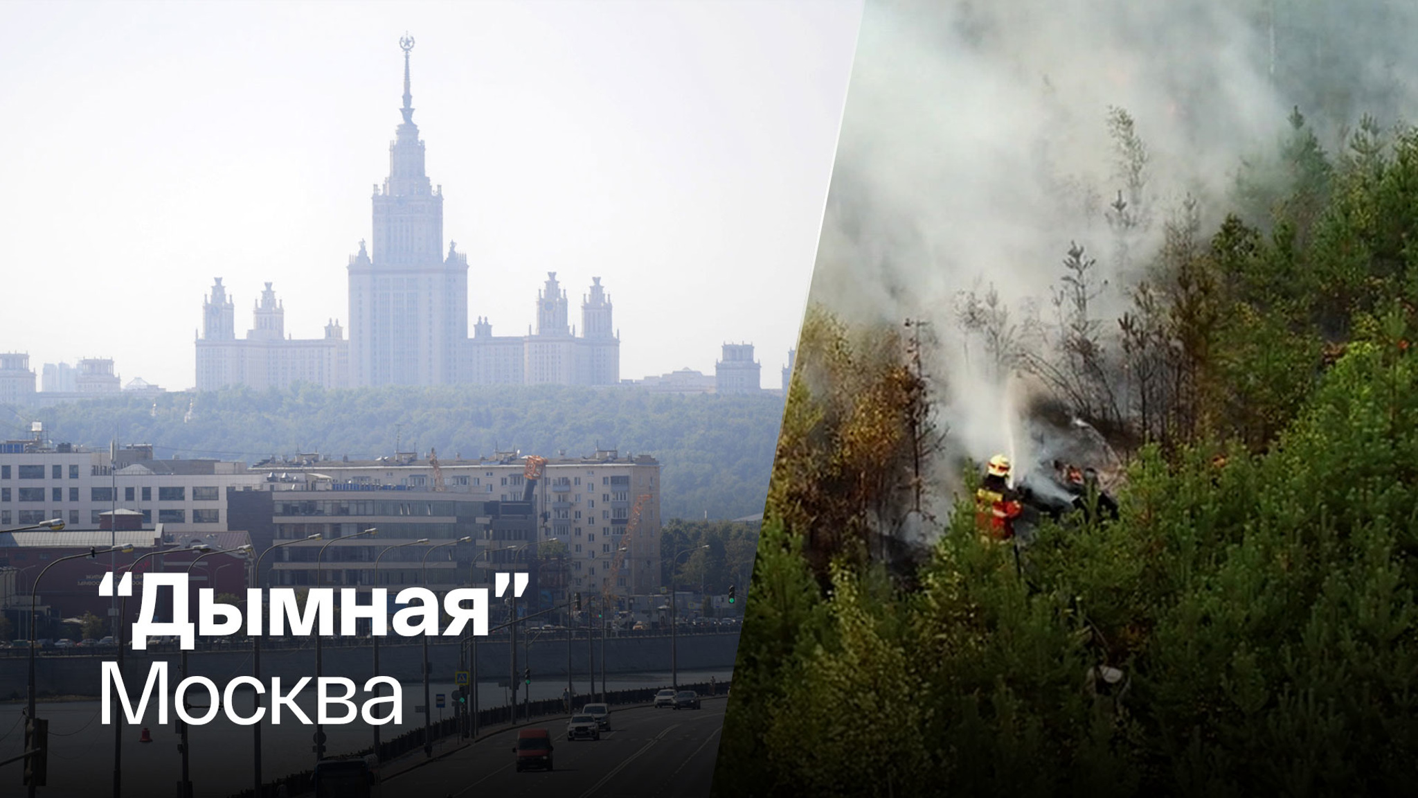 До Москвы донеслось "эхо" пожаров в Рязанской области