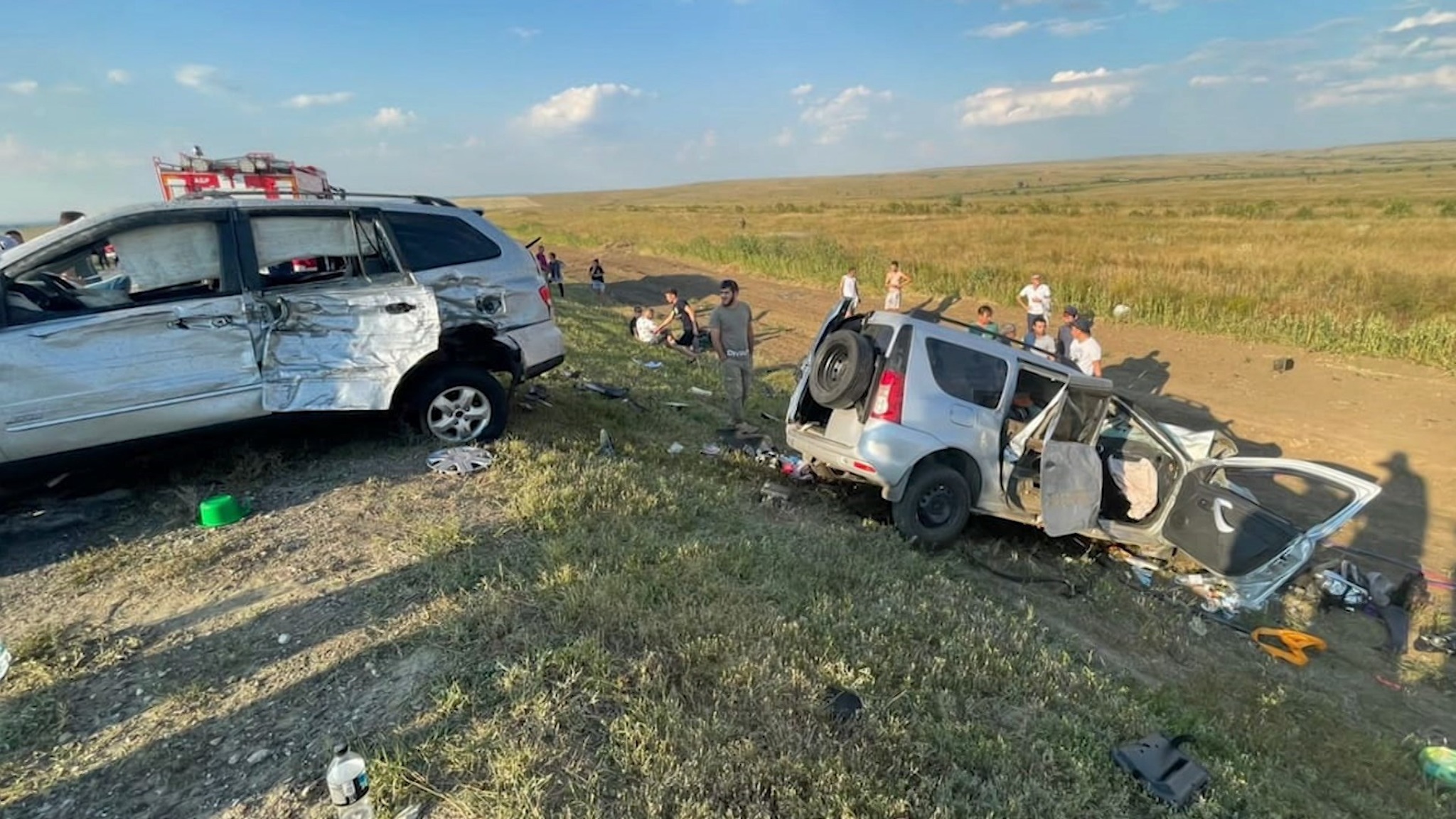 Врачи Волгоградской области помогают пострадавшим в ДТП на федеральной трассе