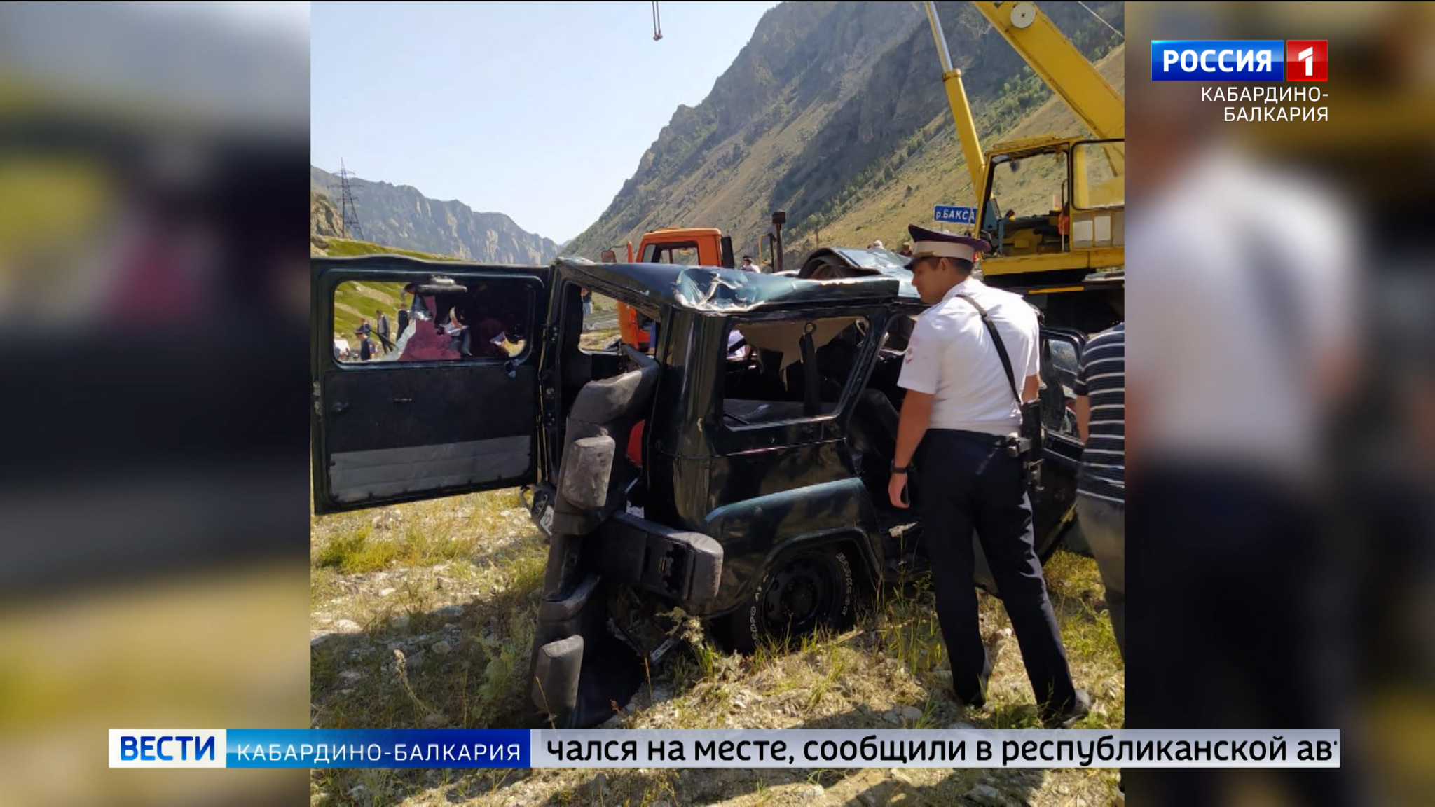 В Эльбрусском районе произошло ДТП