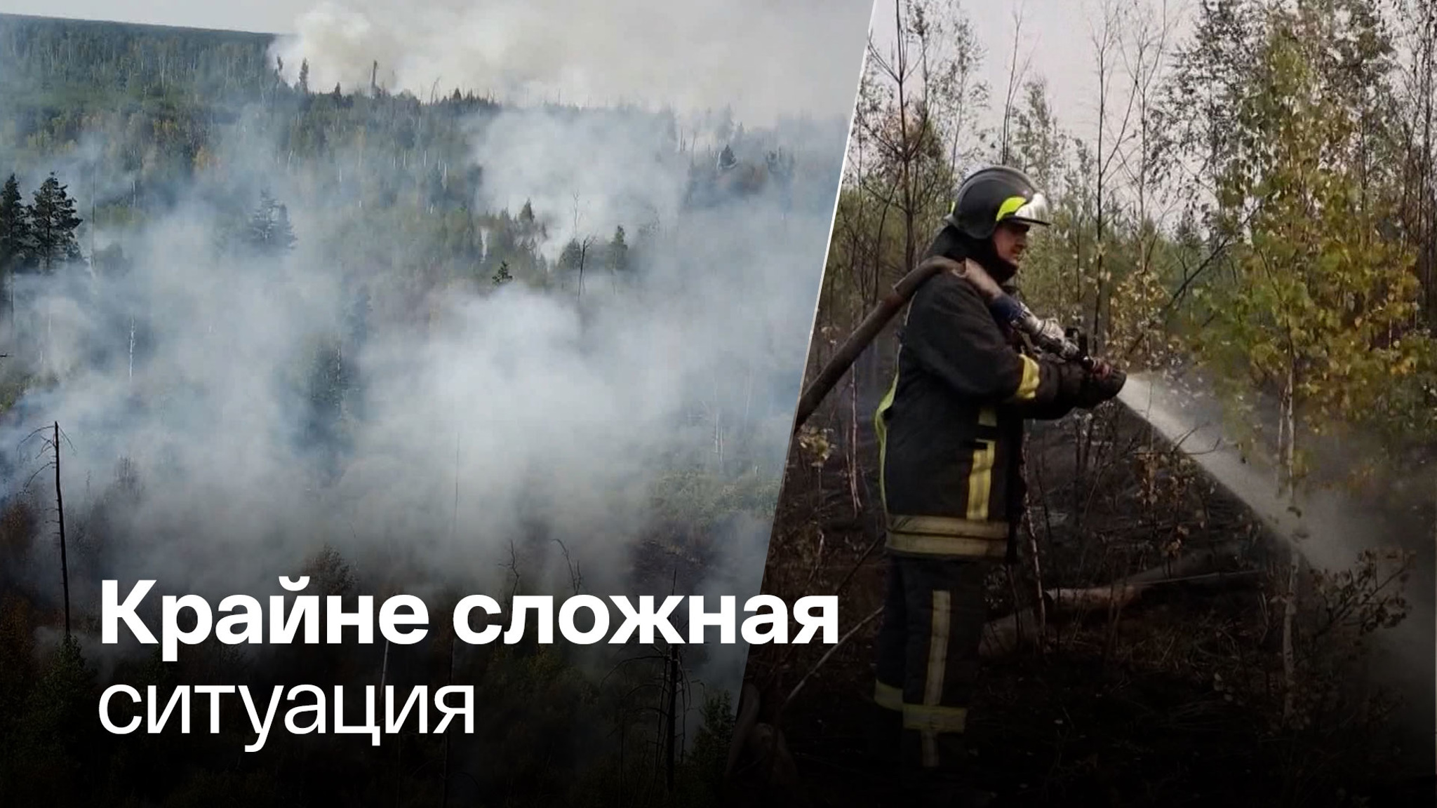 Путин поручил защитить людей от пожаров