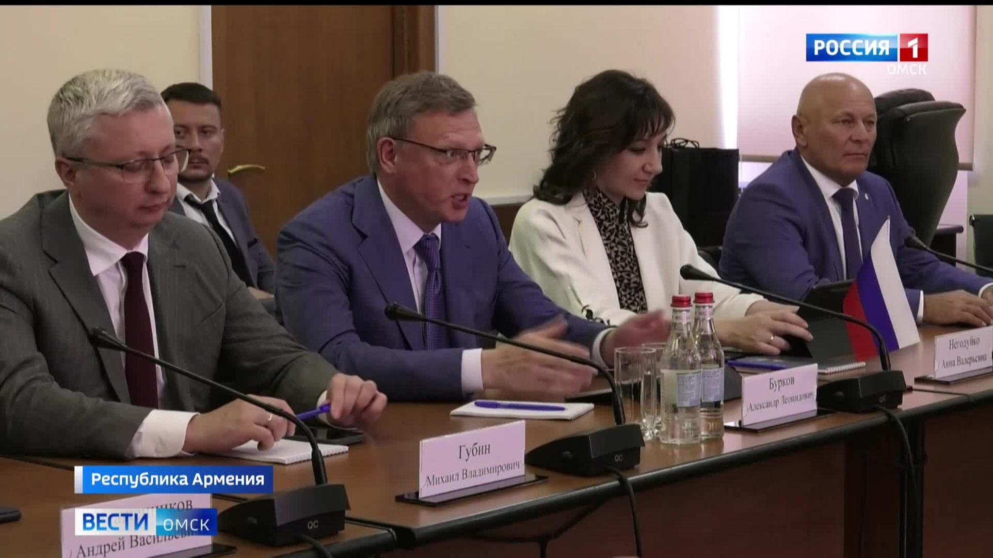 Александр Бурков стал первым российским губернатором, посетившим Армению с деловым визитом