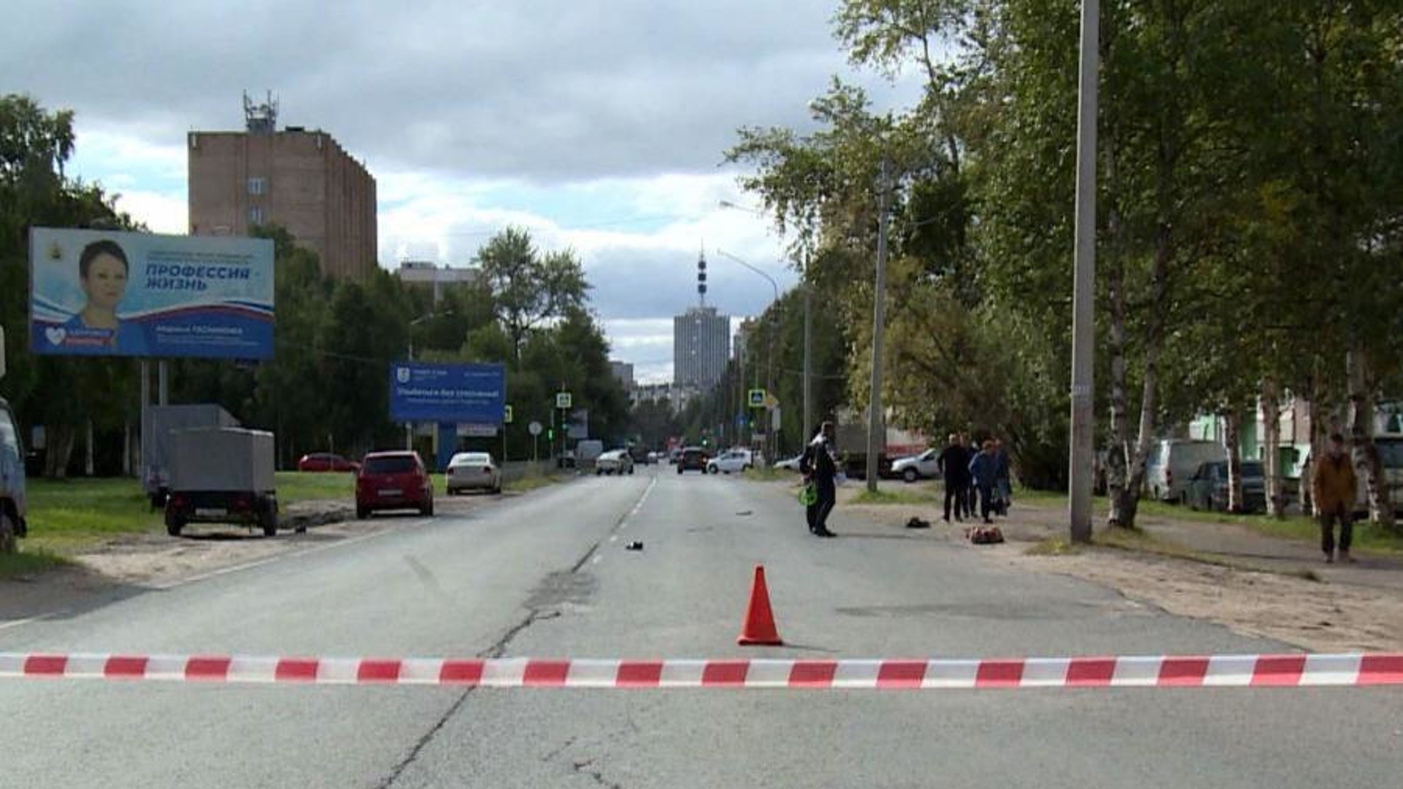 В Архангельске устанавливают обстоятельства ДТП, в котором погибла пожилая женщина