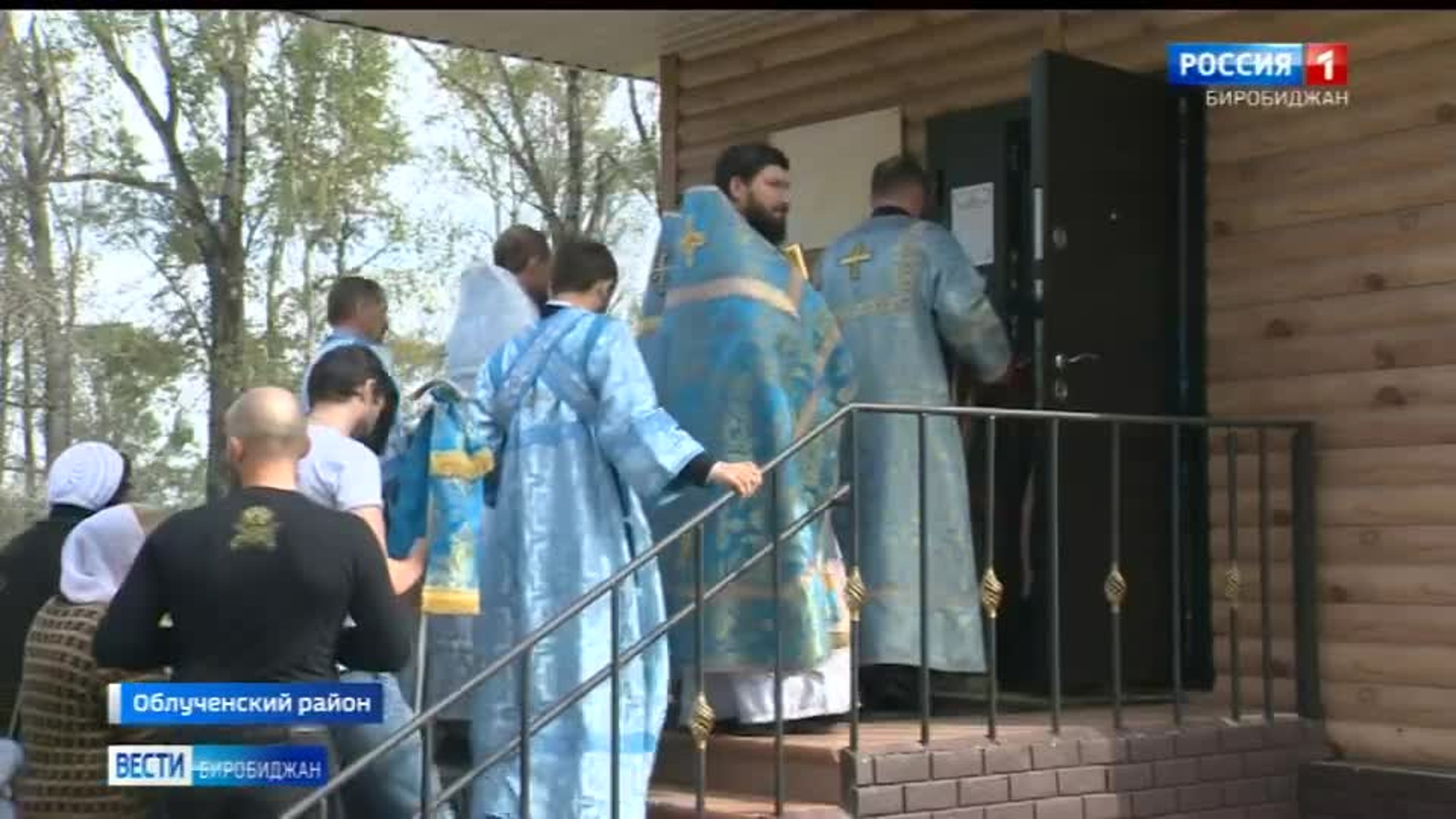 В поселке Известковый ЕАО достроен и освящен храм