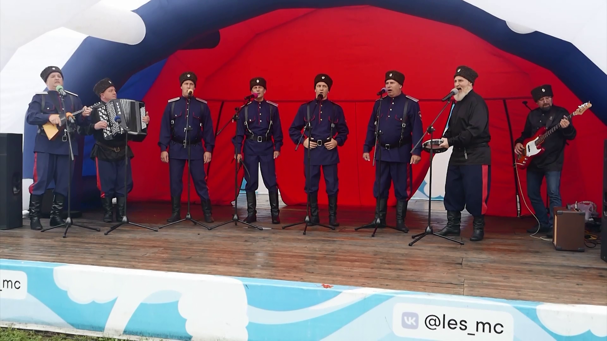 В Лесосибирске состоялся 5-ый ежегодный фестиваль "Казачий дар"