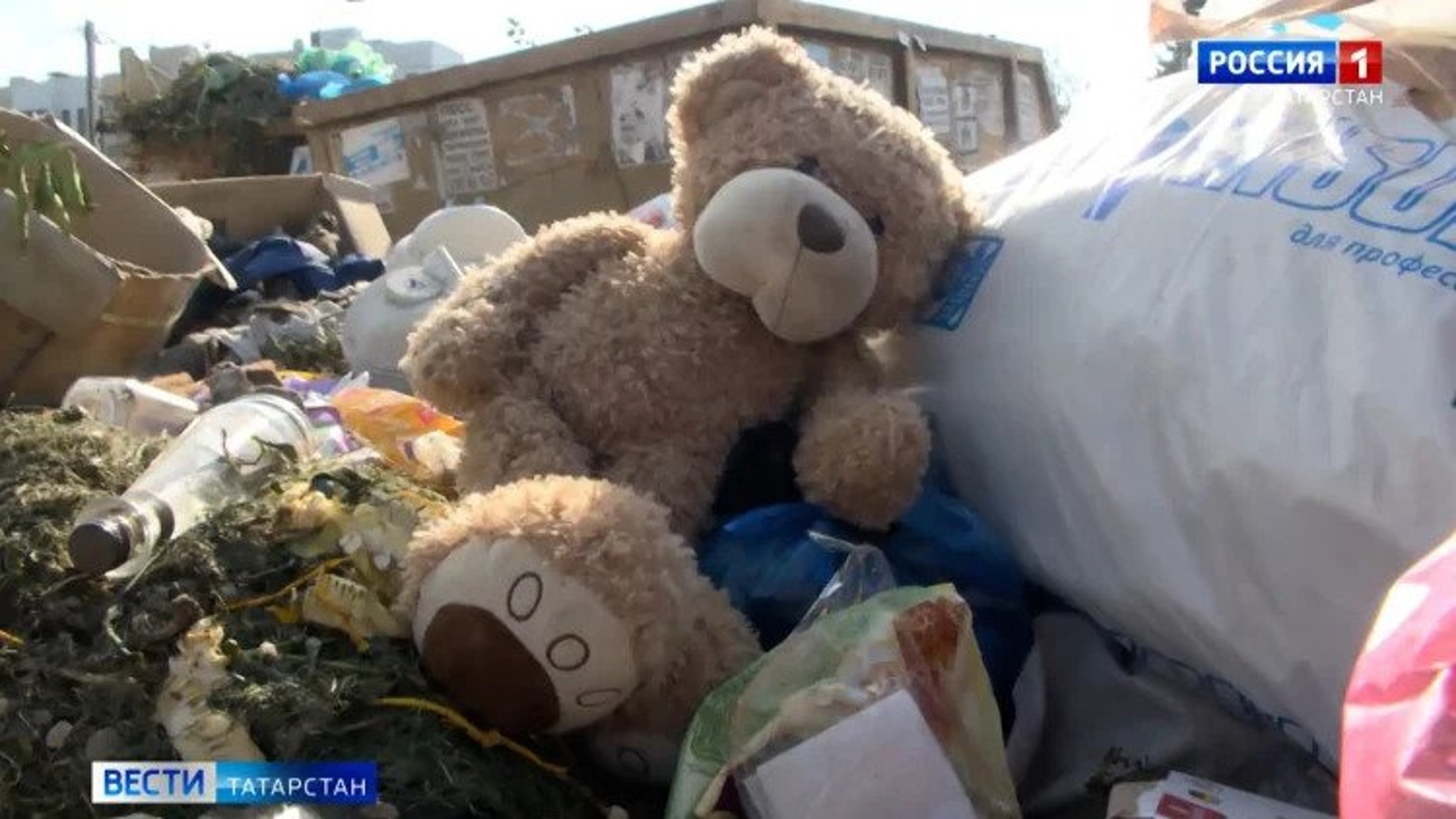 Жители поселка Царицыно пожаловались на мусорные горы