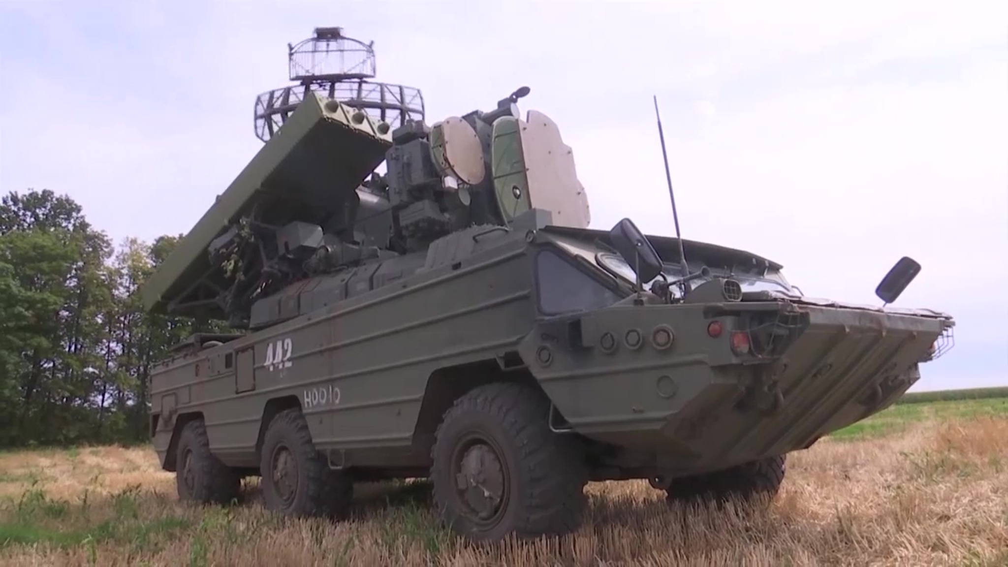 В Николаевской области сбили украинский Су-25