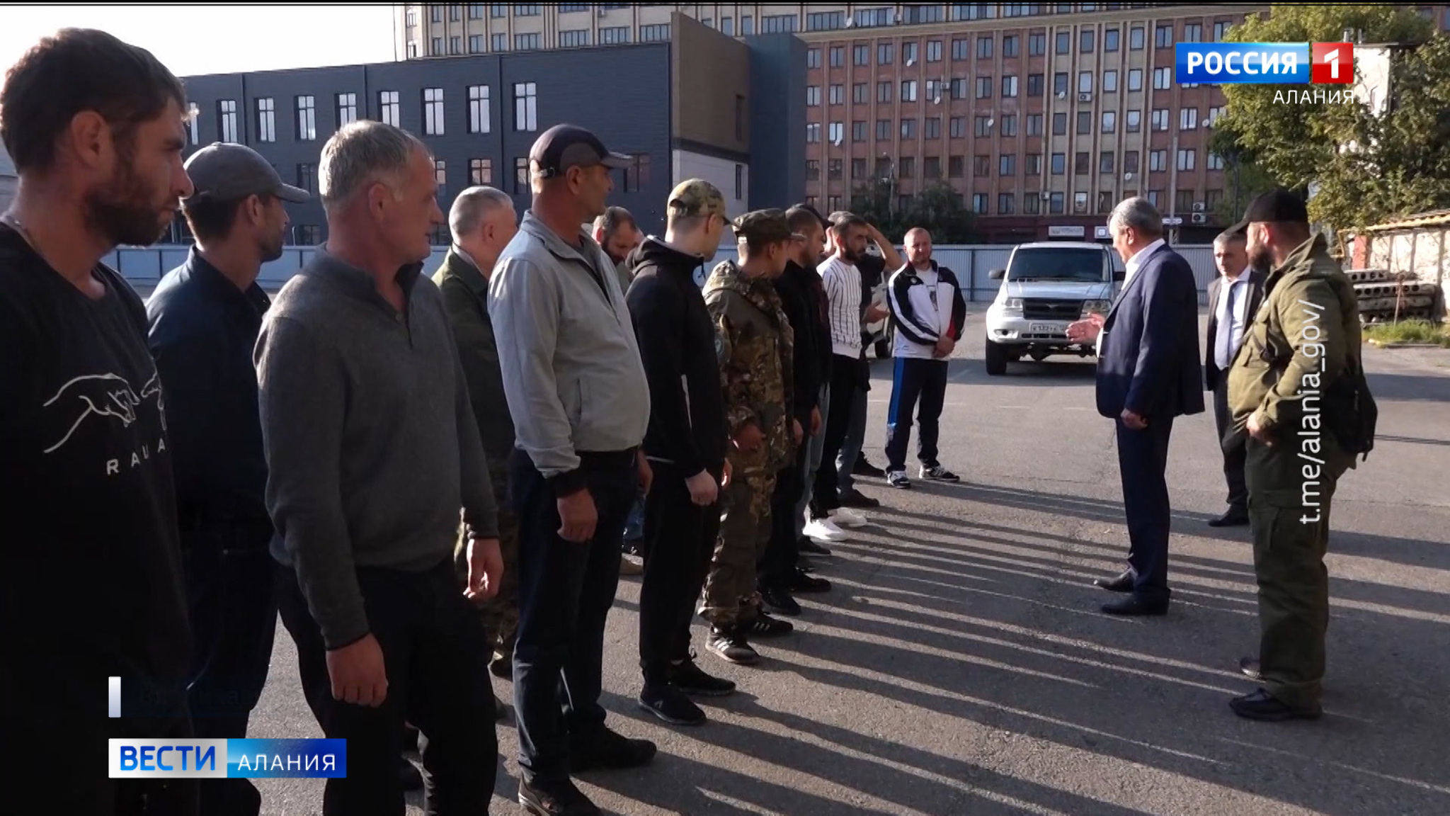 Батальон "Алания" будет усилен боевыми офицерами из разных регионов России