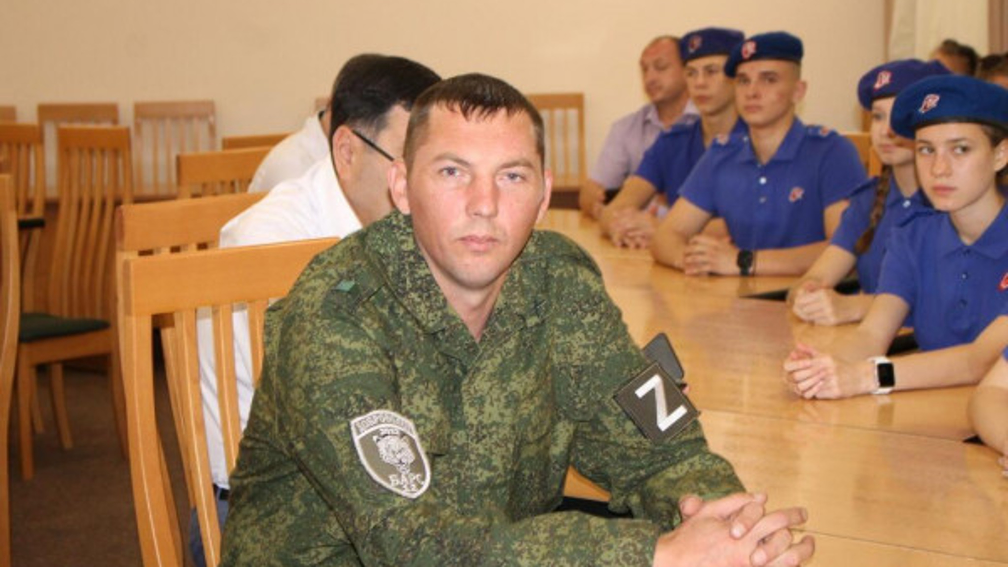 Добровольца из Минвод наградили орденом "За заслуги перед Отечеством" за участие в СВО