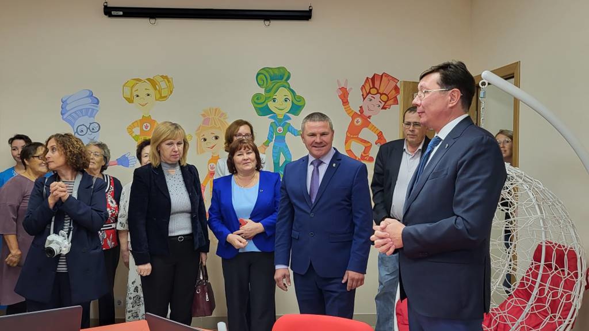В Оршанском районе открылась модернизированная модельная библиотека