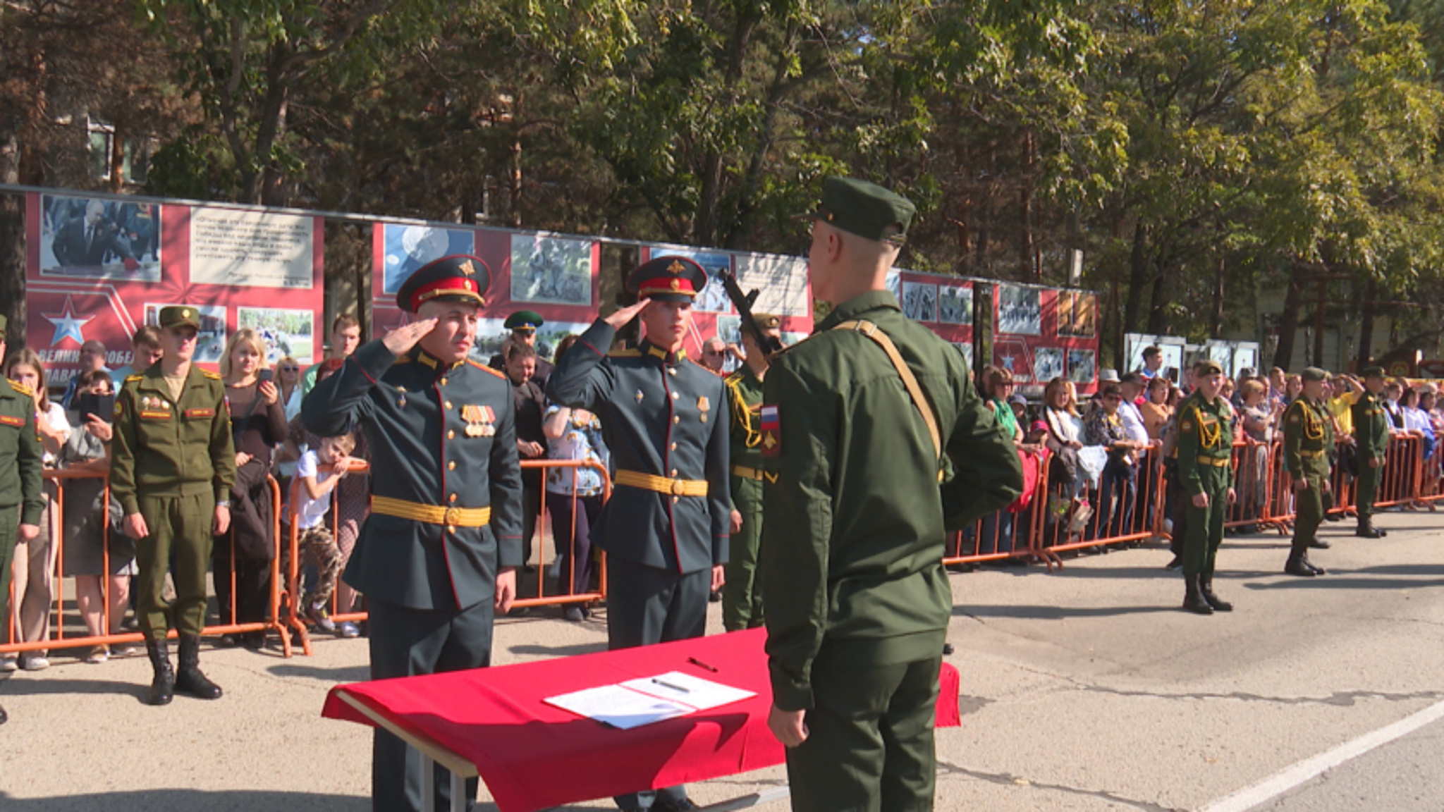 Новобранцы ДВОКУ официально стали рокоссовцами