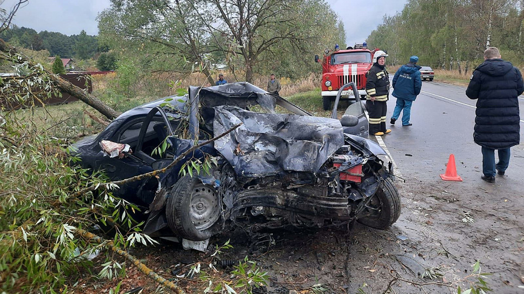 Во Владимирской области за минувшие сутки в авариях погибли три человека