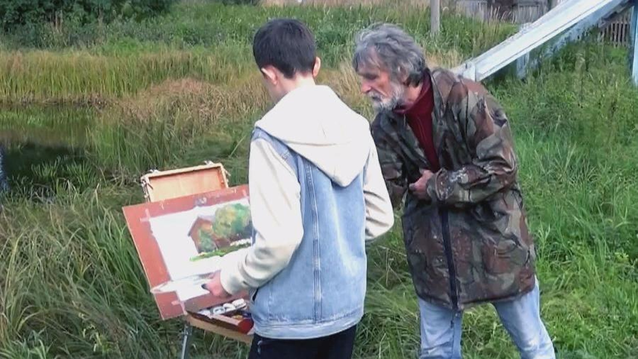 В Мезени прошел всероссийский пленэр
