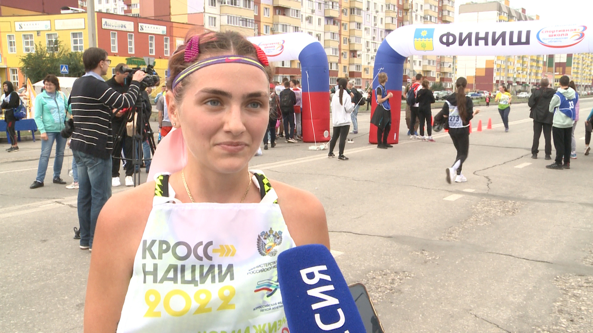 Более 1300 человек приняли участие в масштабном забеге "Кросс нации" в Волжском