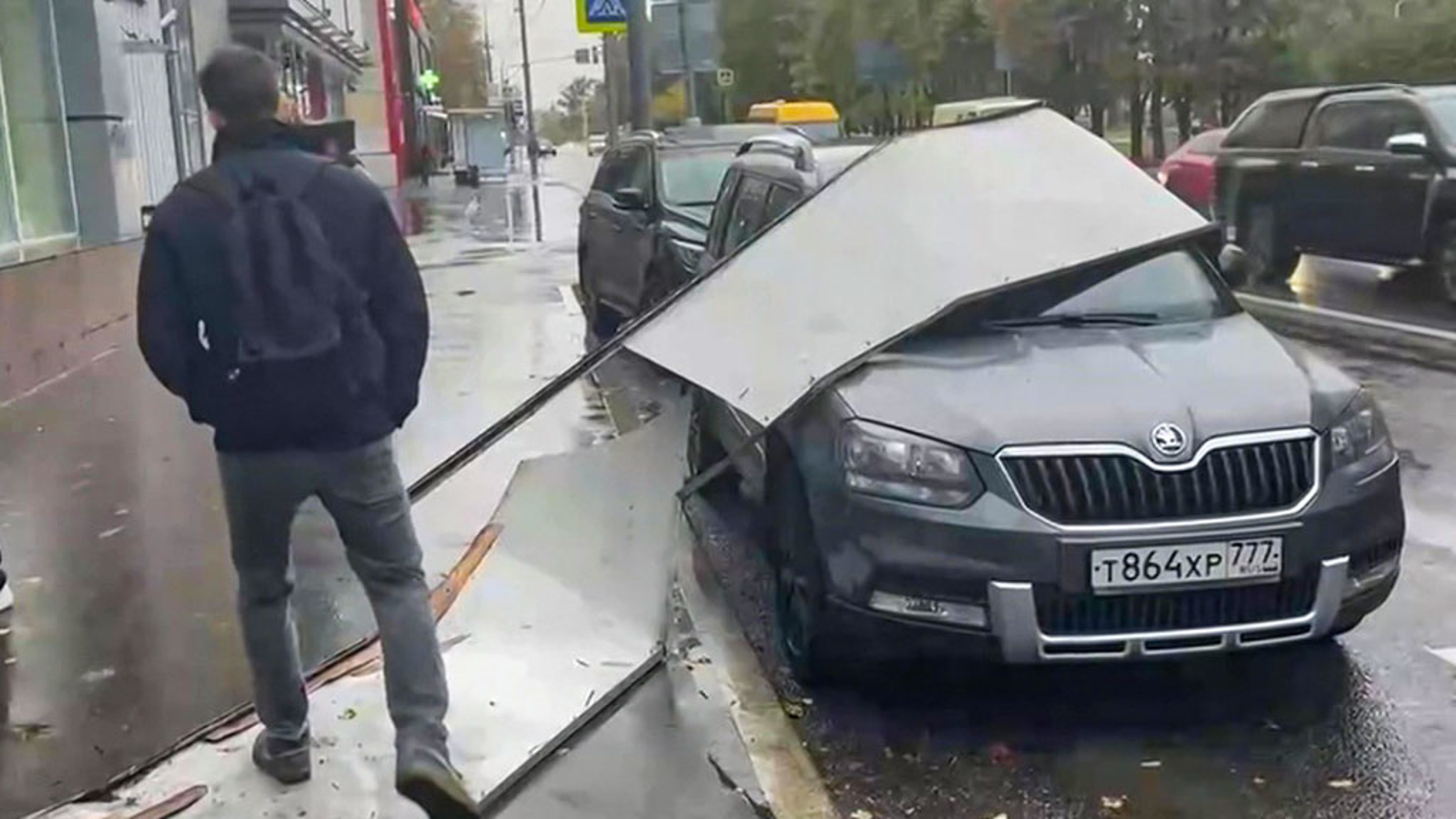 Москву захватил балканский циклон "Рейли"